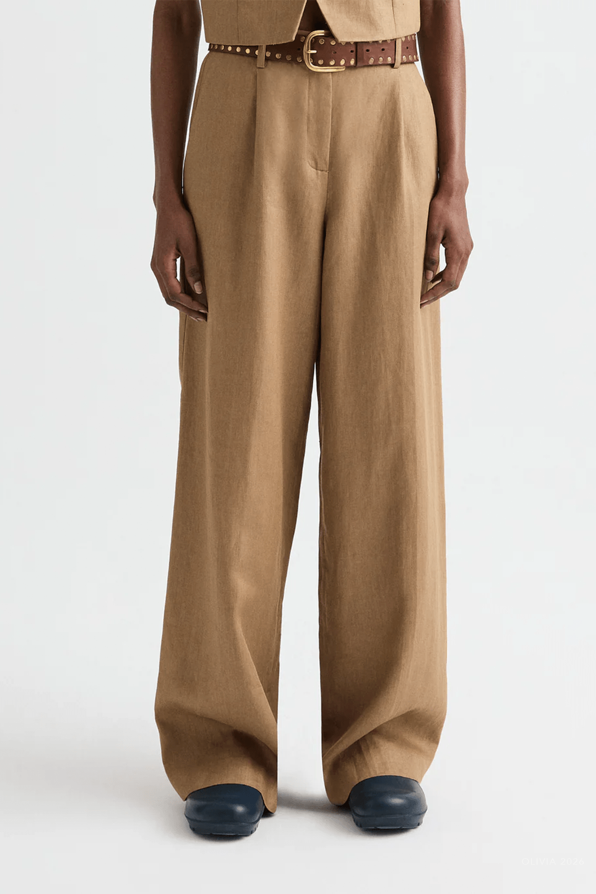 Hudson St Pant in Ermine - shop - olivia.com