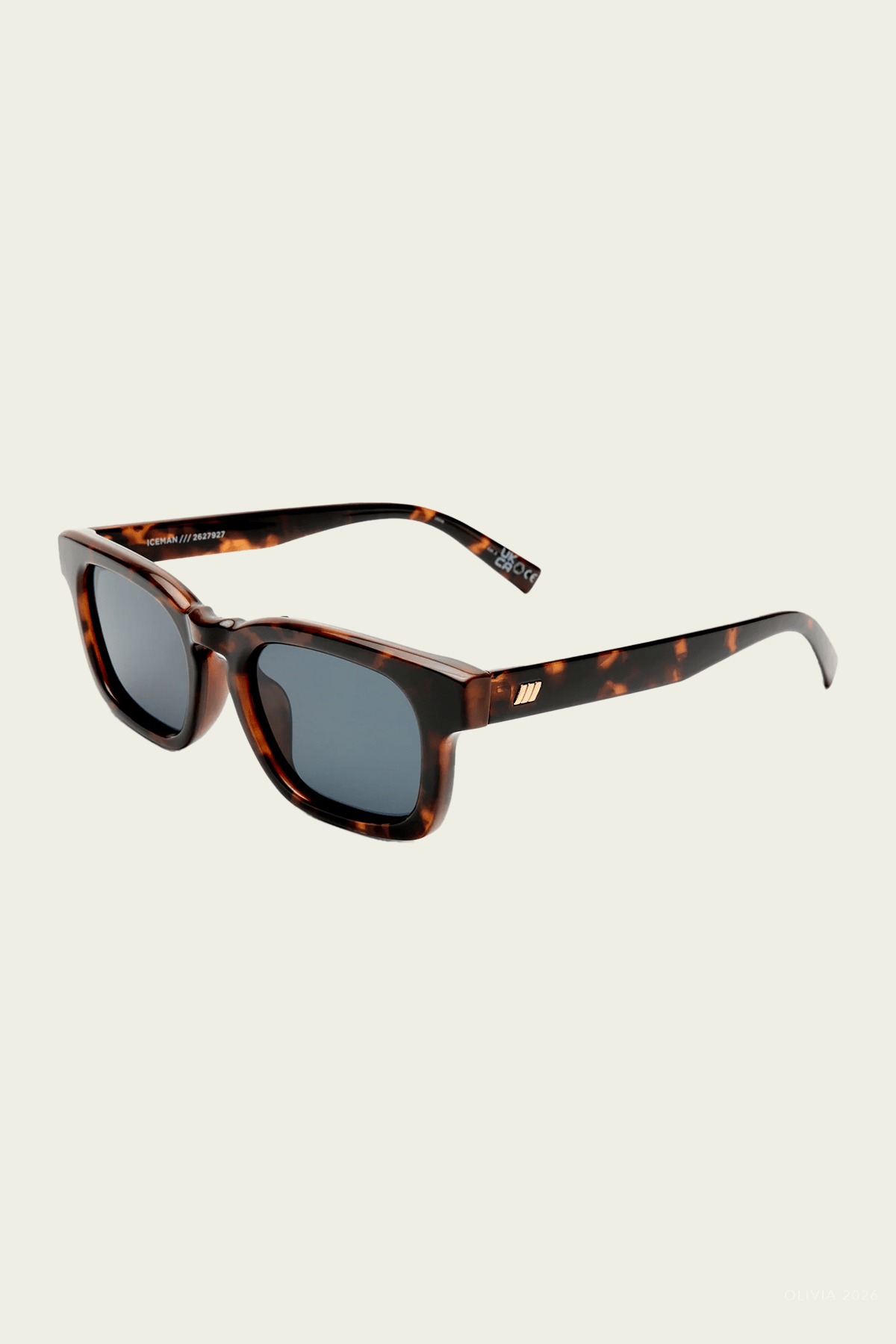 Iceberg Square Sunglasses in Tokyo Tort - shop - olivia.com