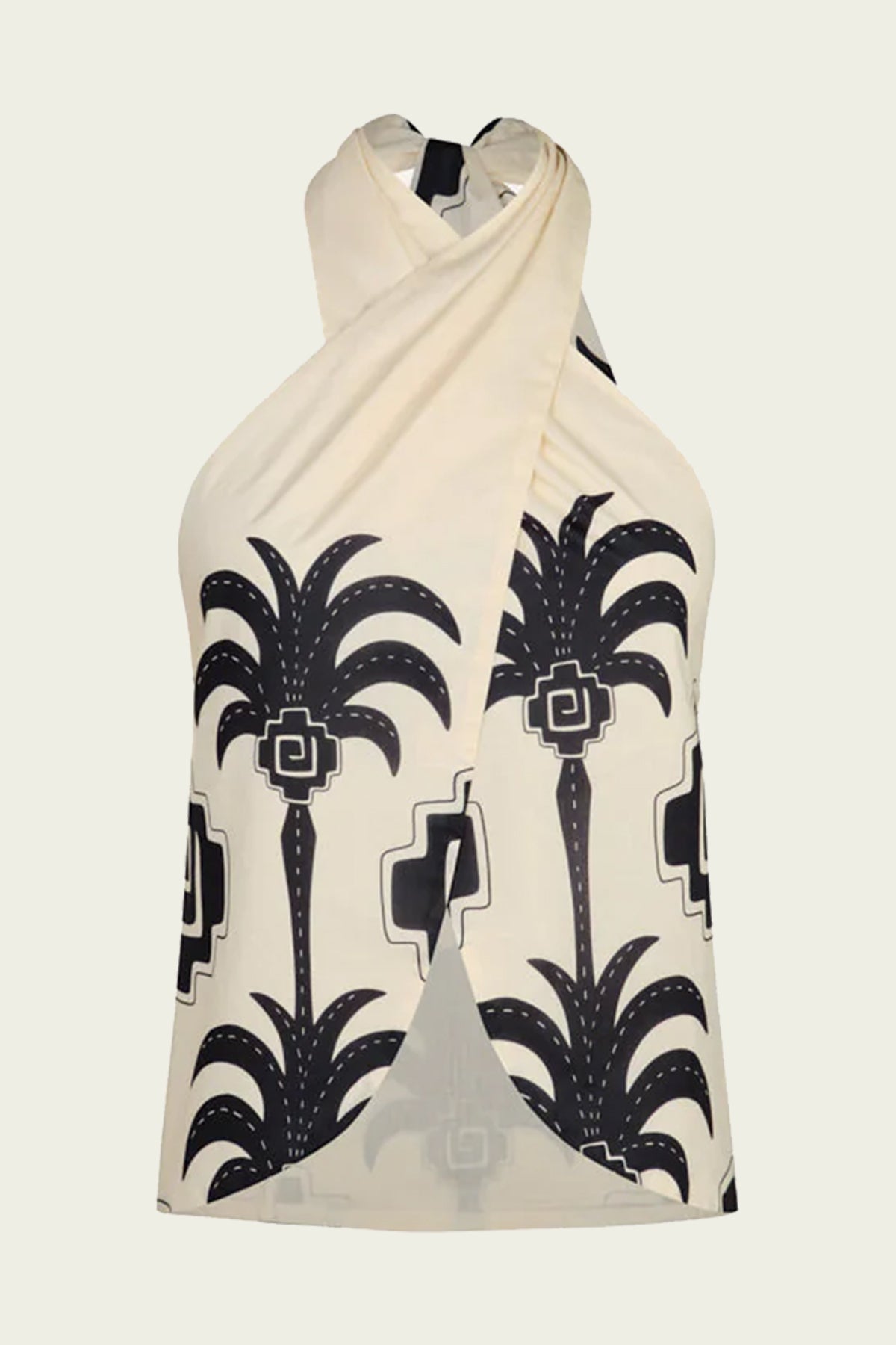 Imagery Top in Ecru Black - shop - olivia.com