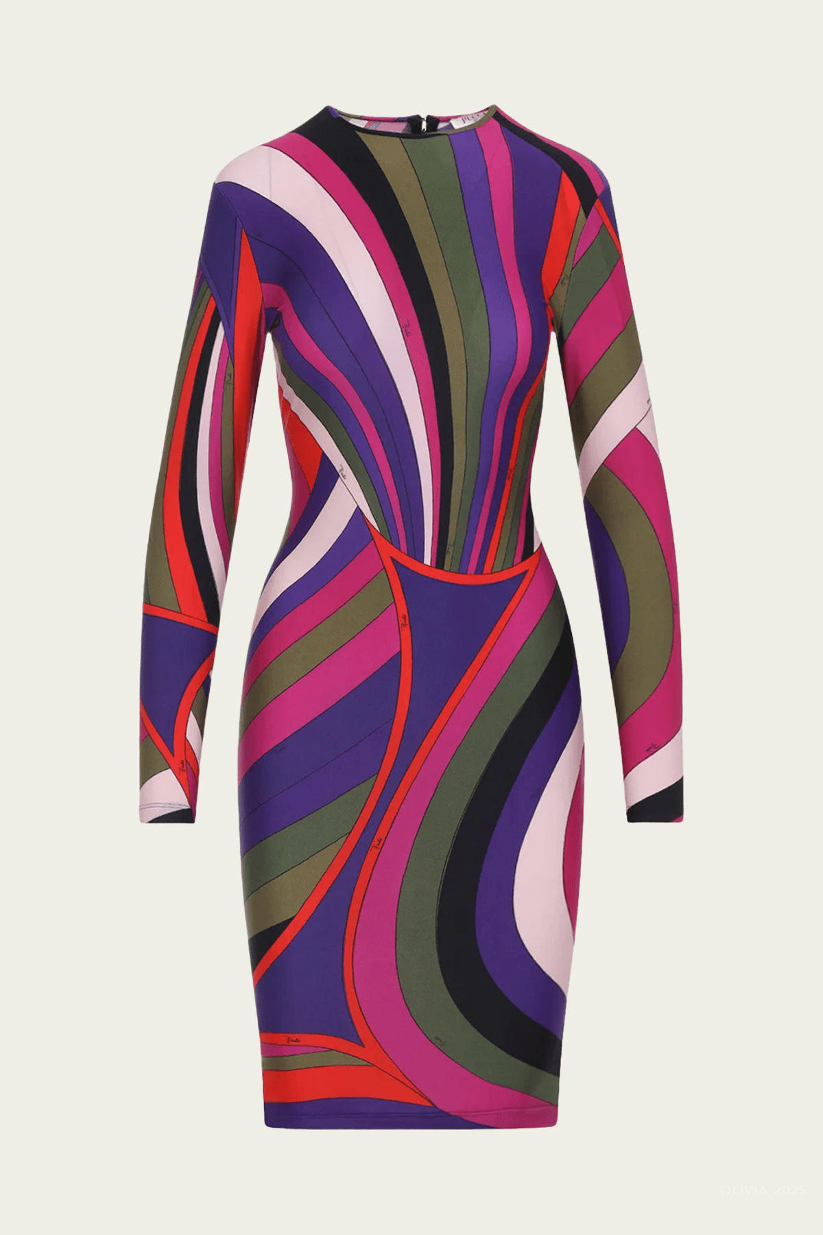 pucci mini dress Iride-Print Mini Dress in Multicolor