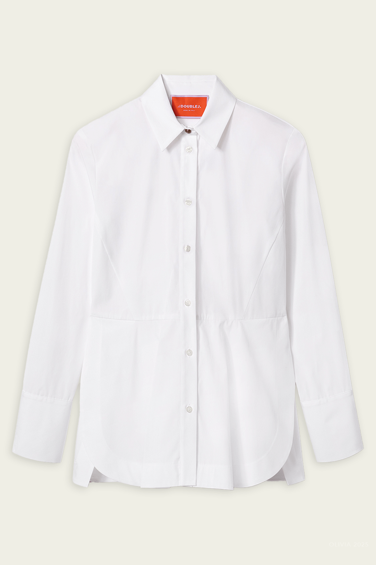 Iris Shirt in Solid White - shop - olivia.com