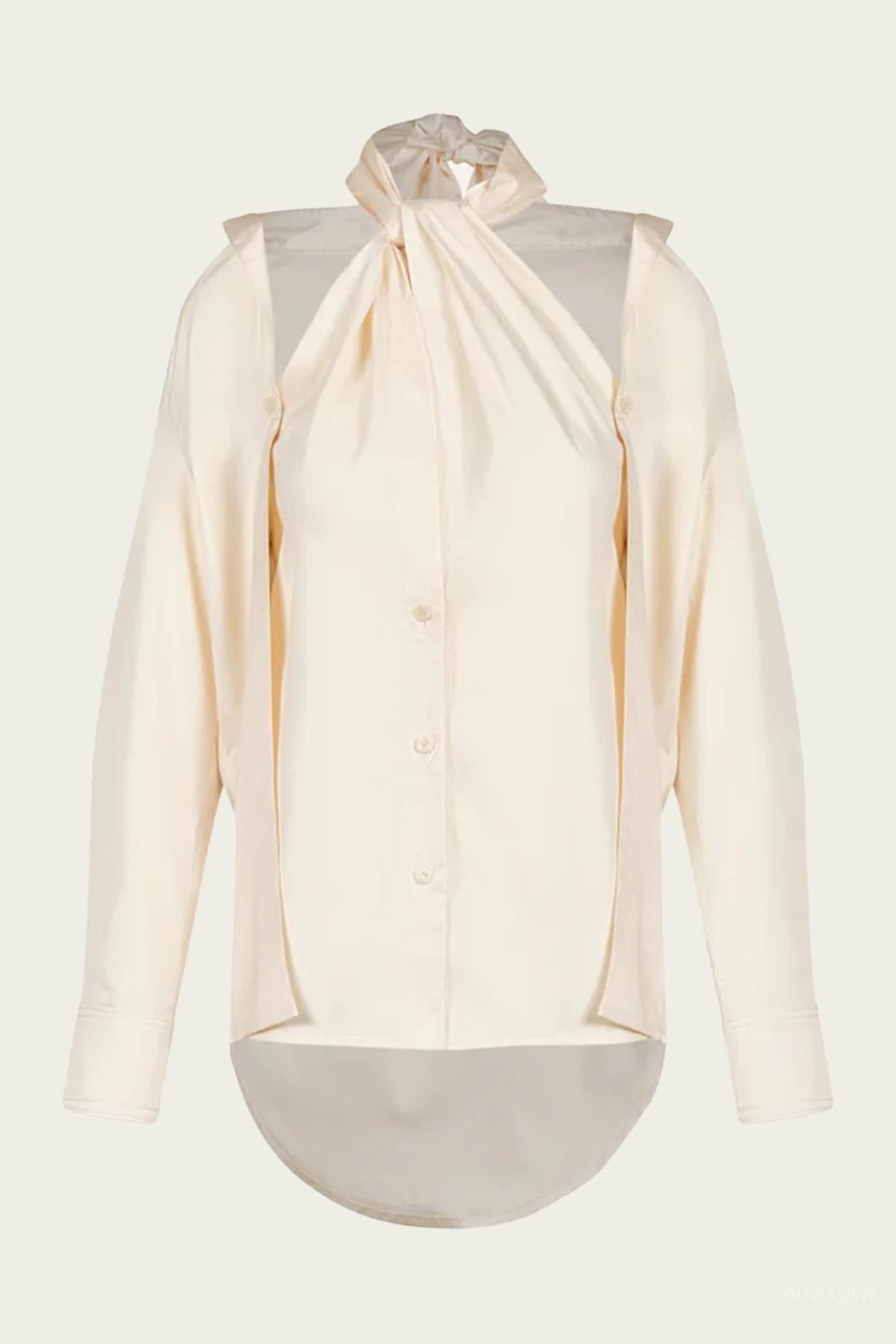 Modern Inner Balance Shirt in Ecru