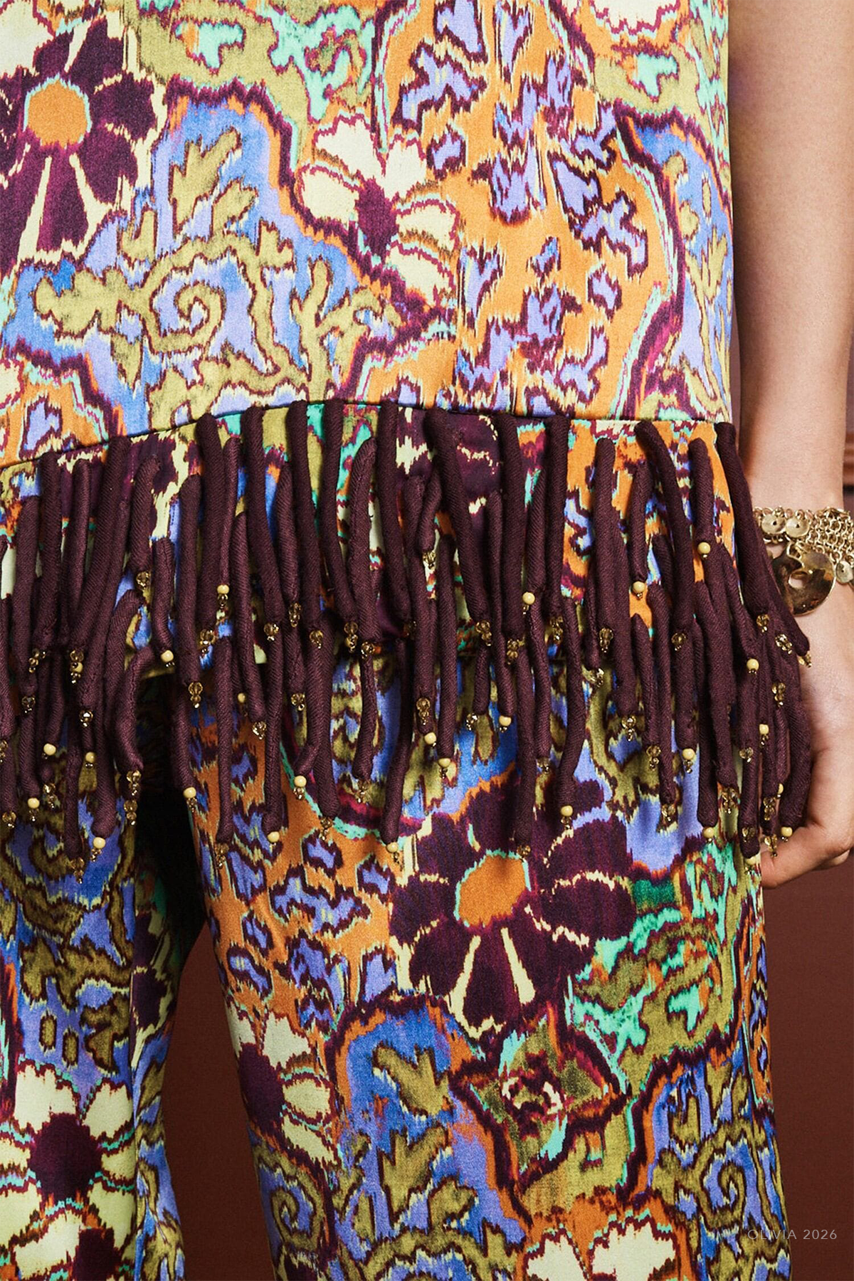 Joanna Pant in Multi - shop-olivia.com