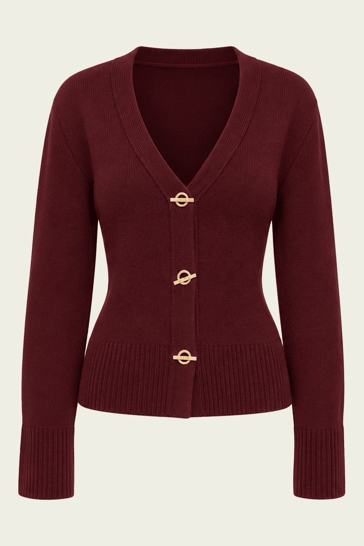 Josia Cardigan in Eggplant - shop-olivia.com