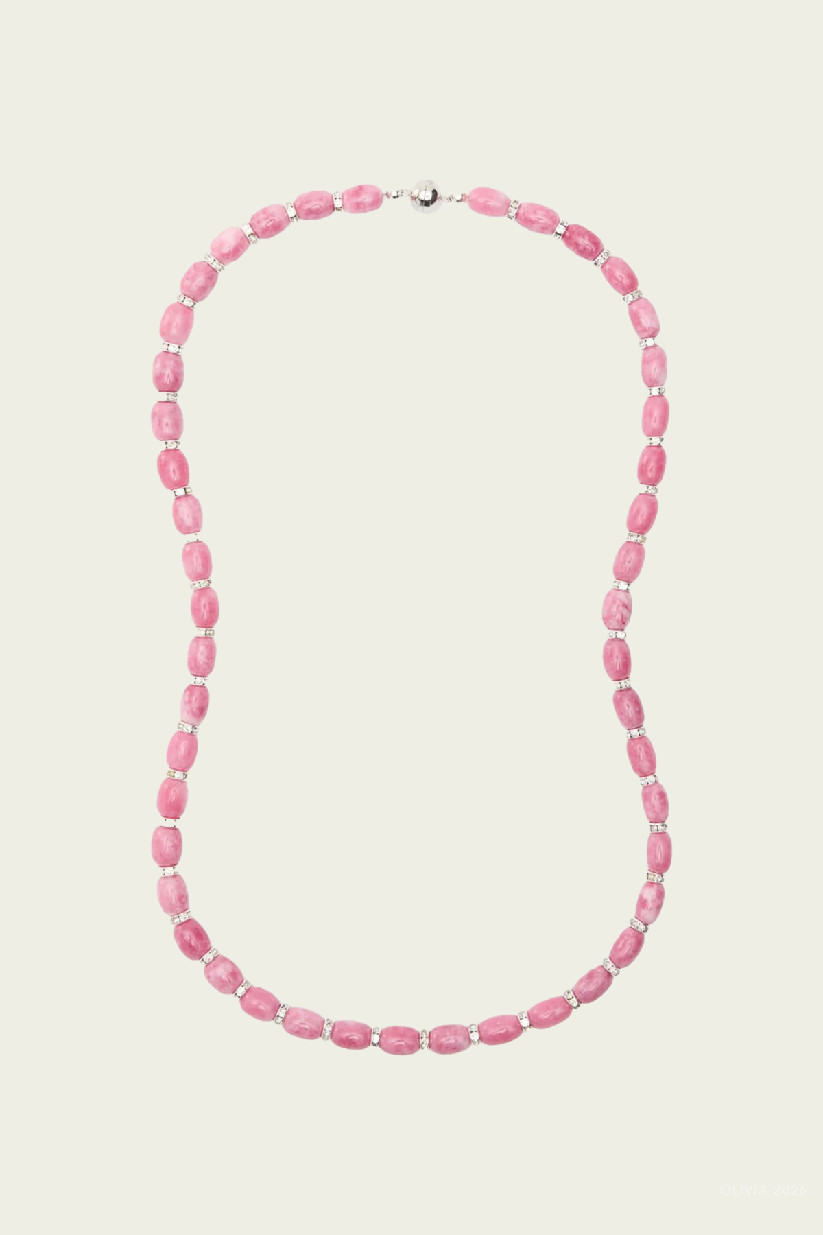 Donna Linea Necklace in Pink