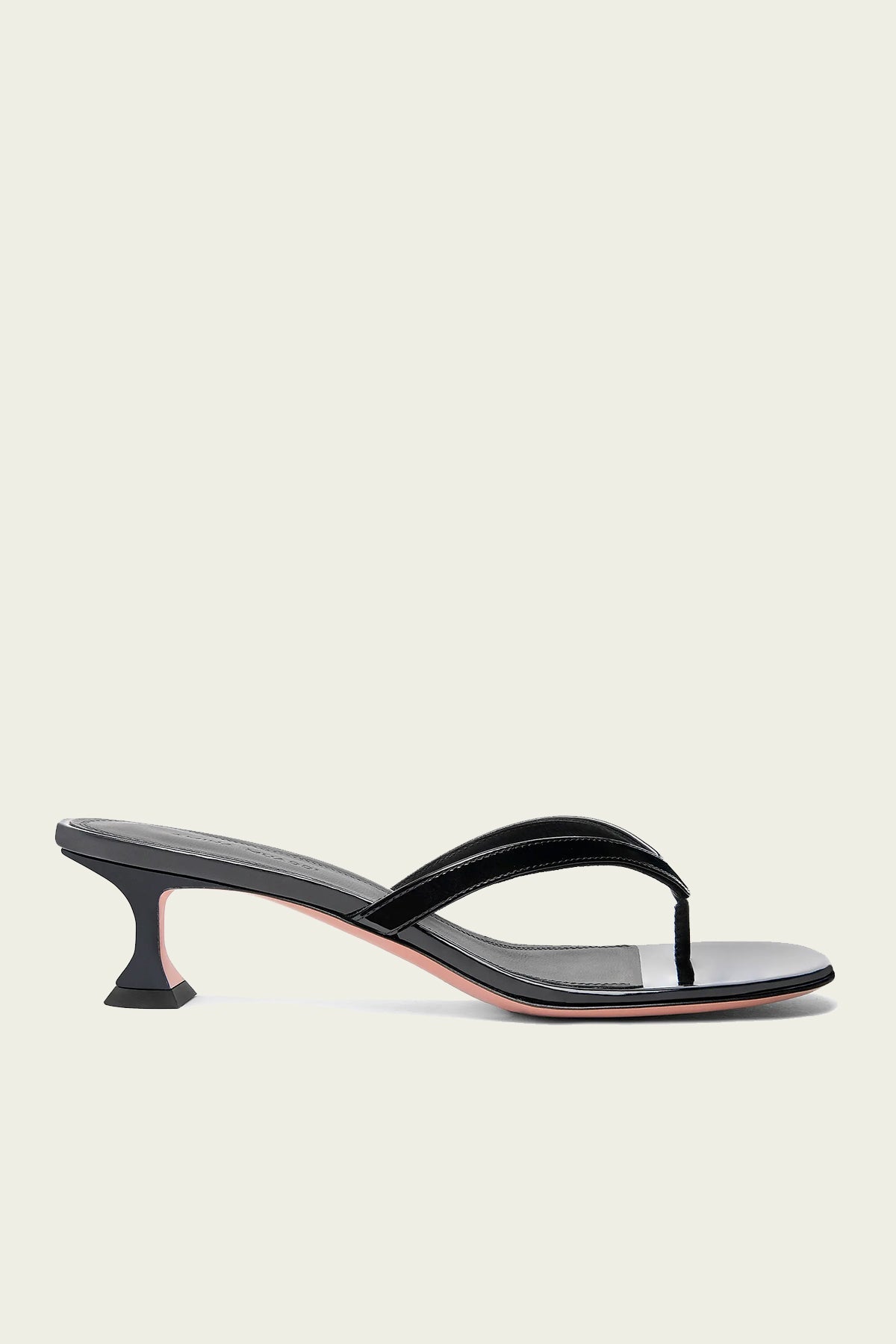 Juliette Thong Sandal 45 in Black Patent - shop - olivia.com