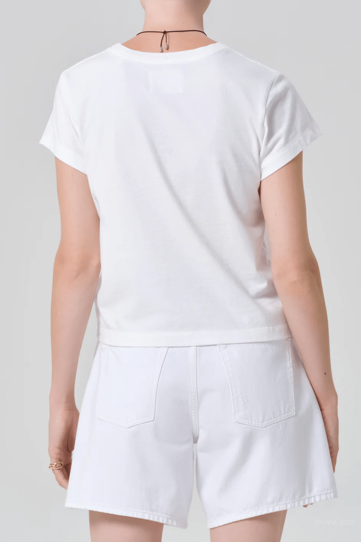 Kai Baby Tee in Soft White - shop - olivia.com