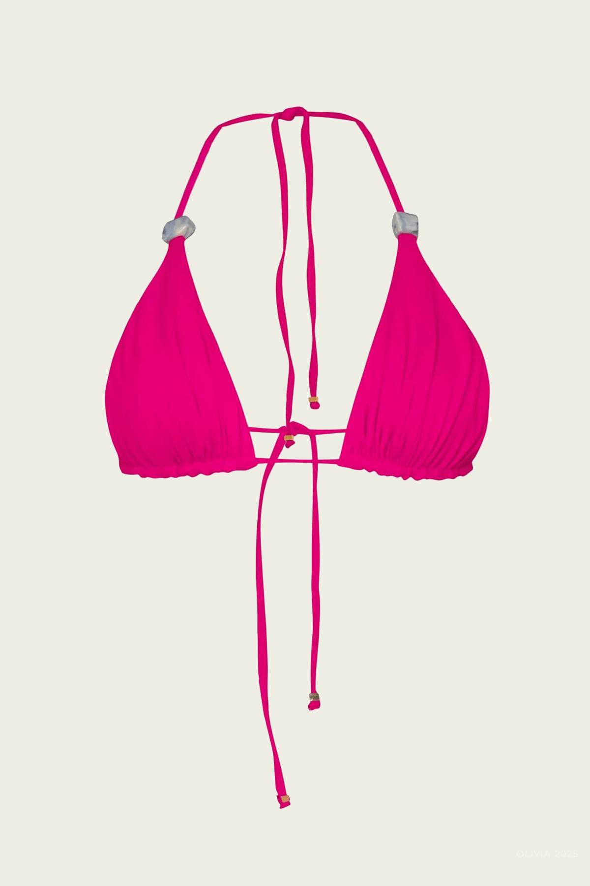 Kaia Bikini Top in Fuschia - shop - olivia.com