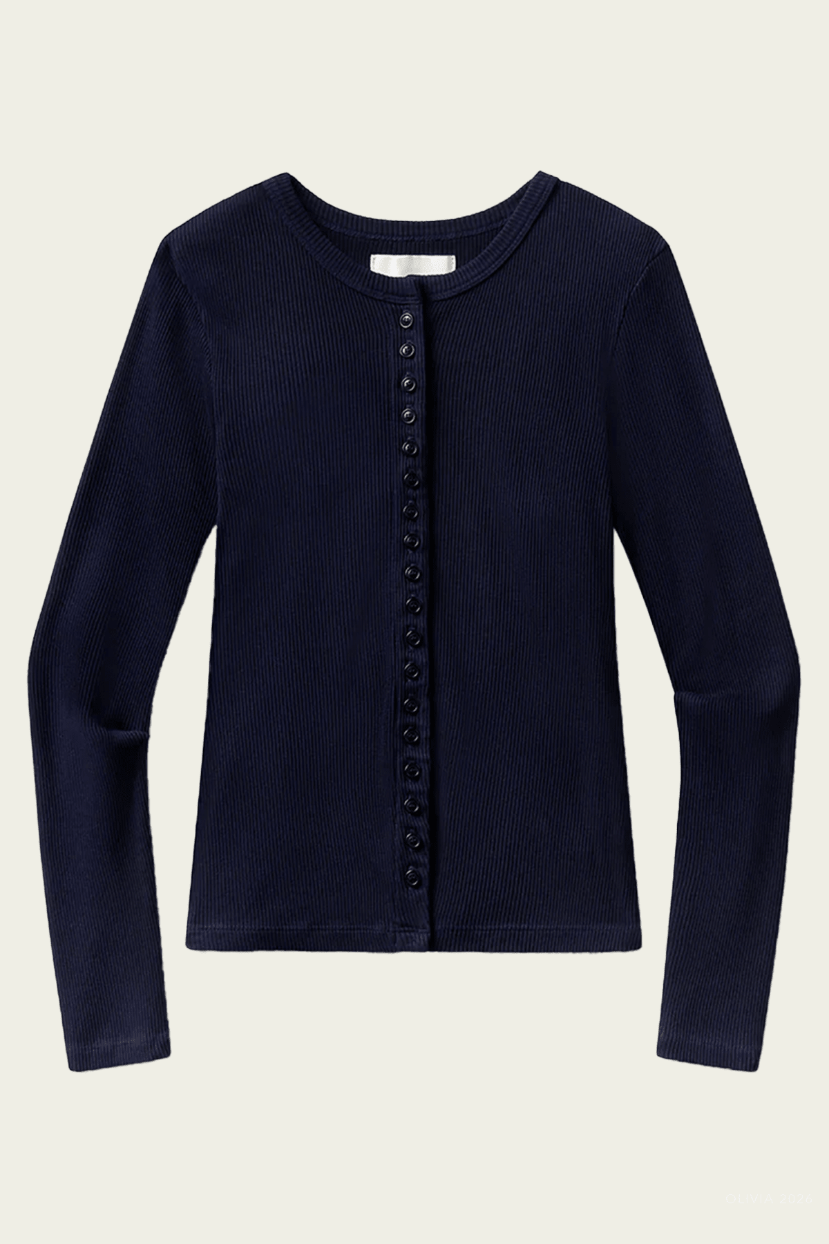 Kari Long Cardigan in Navy - shop - olivia.com