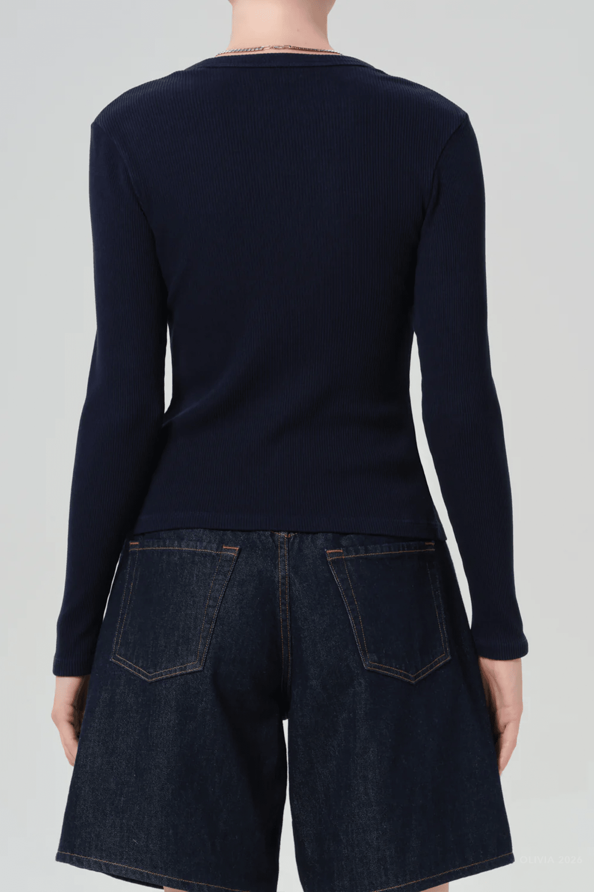 Kari Long Cardigan in Navy - shop - olivia.com