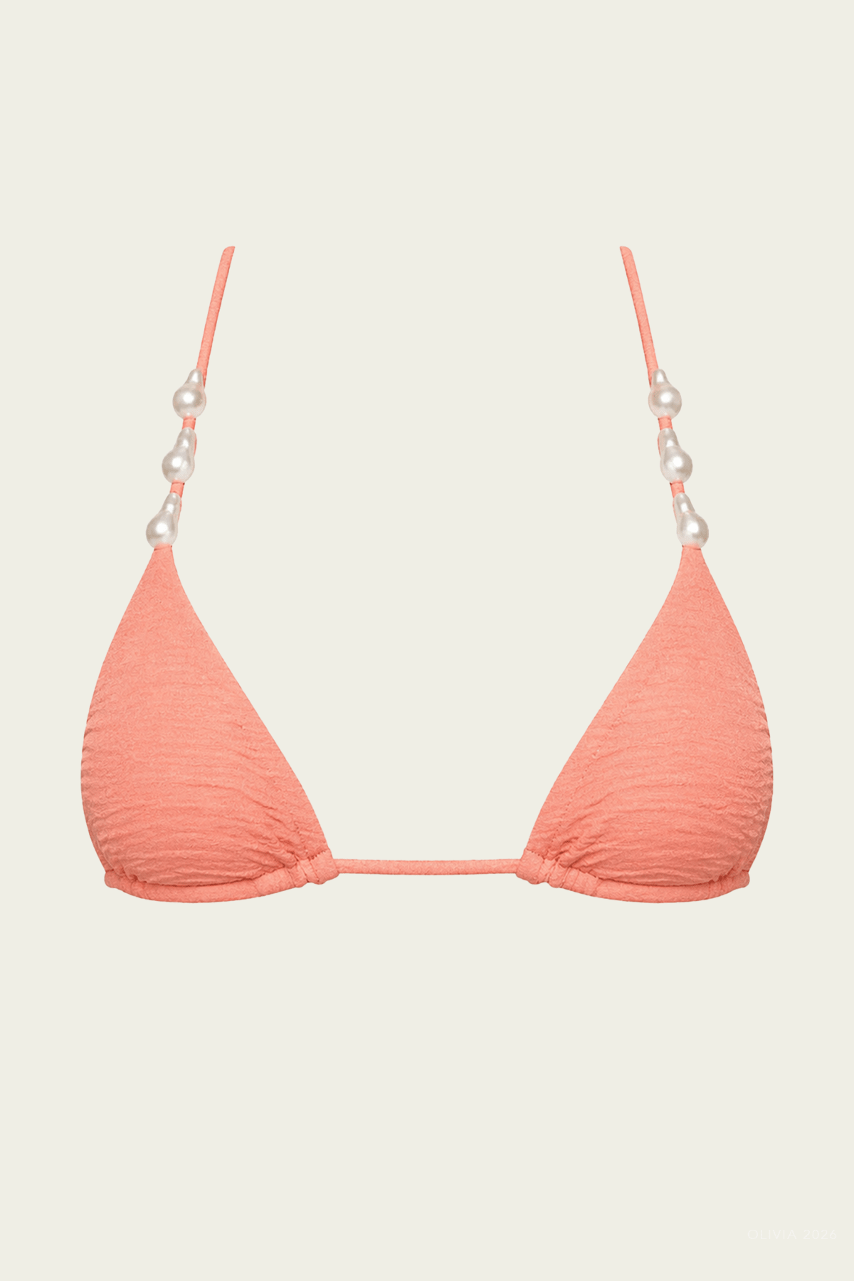 Kendall Bikini Top in Coral Reef - shop - olivia.com