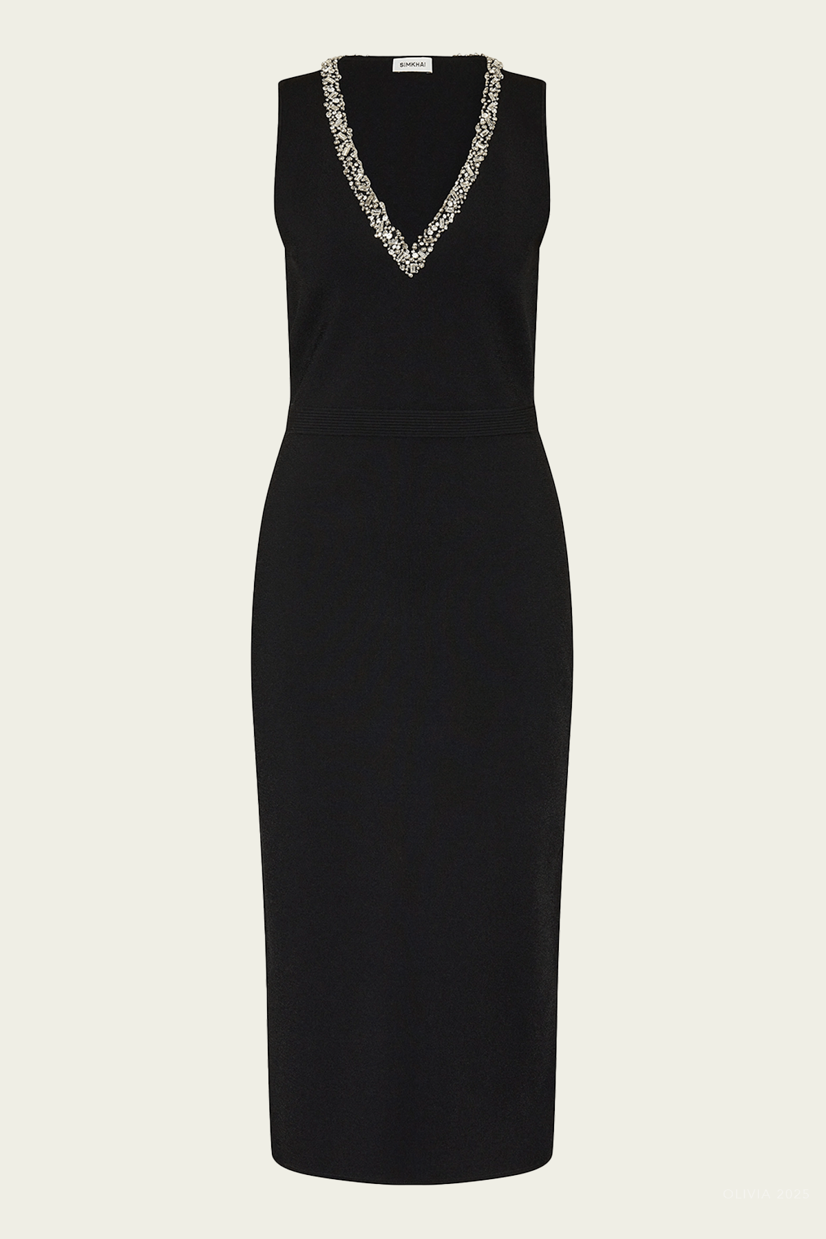 Khari Midi Dress in Black - shop - olivia.com