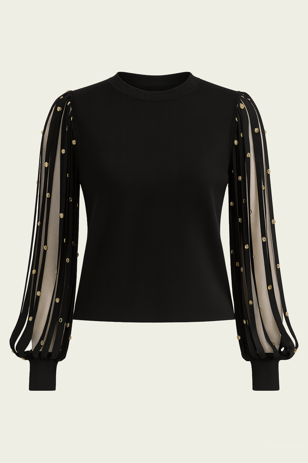 Kinney Long - Sleeve Top in Black - shop - olivia.com