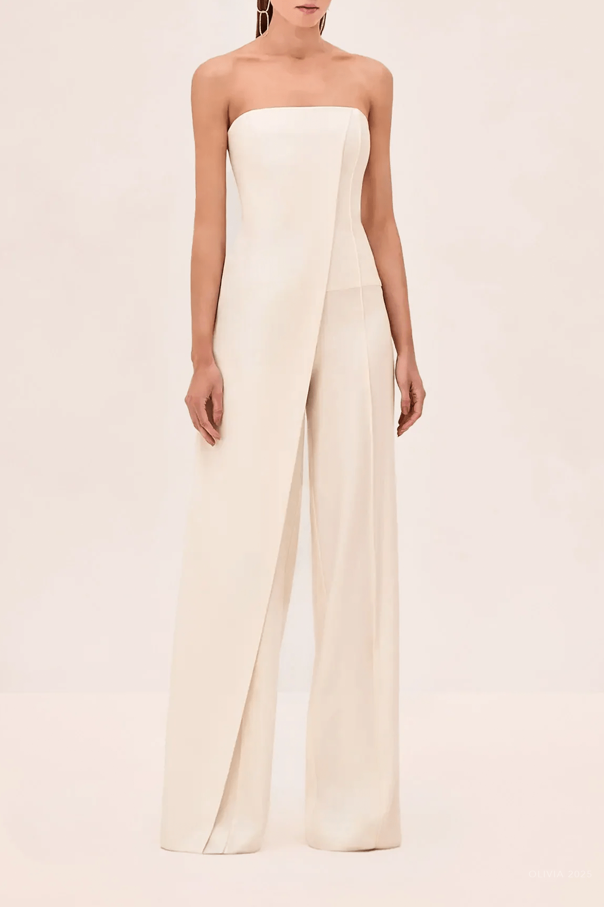 Kori Jumpsuit in Ivory - shop - olivia.com