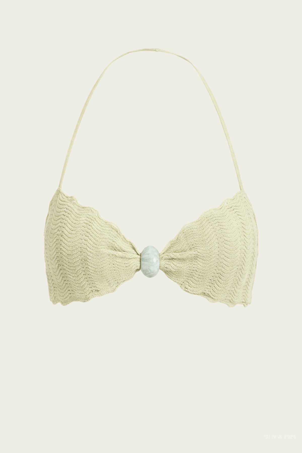 Kyla Bikini Top in Matcha - shop - olivia.com
