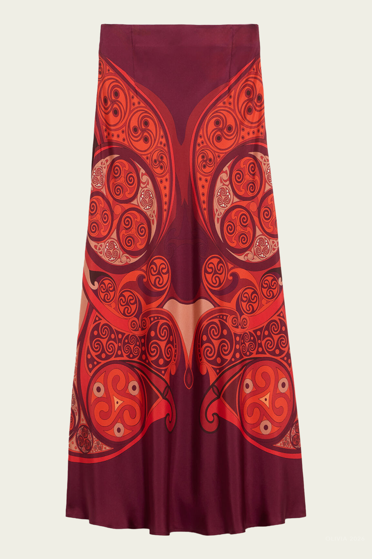 Sleek Skirt in Alchemy Placee