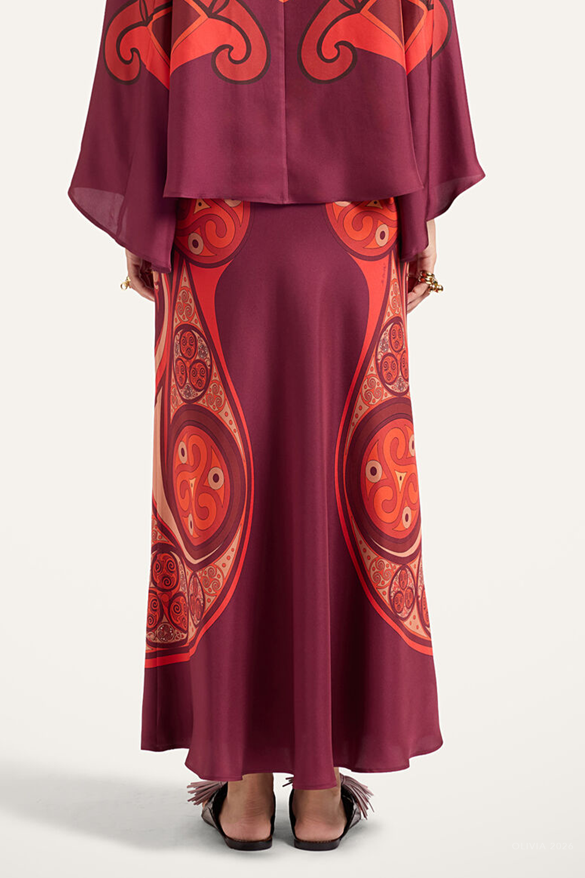 Sleek Skirt in Alchemy Placee