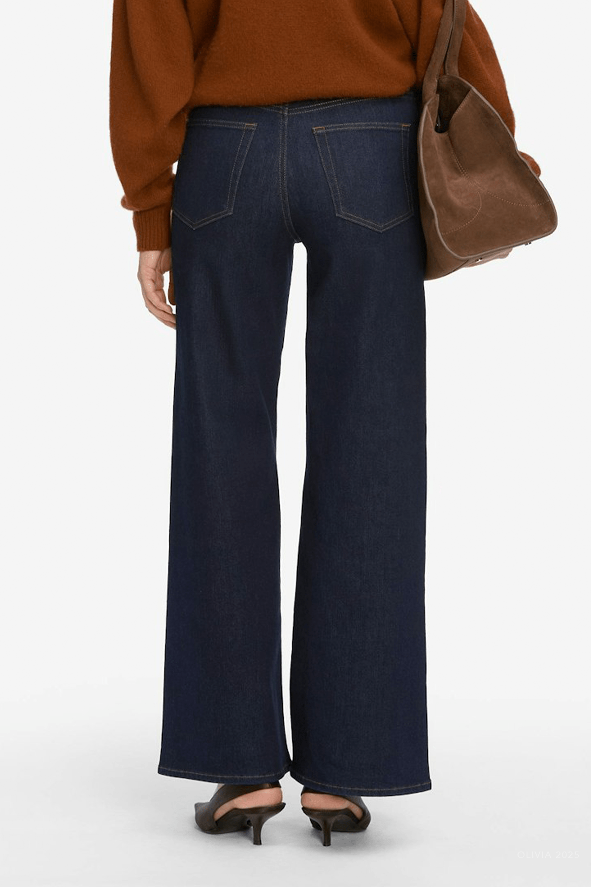 Le Slim Palazzo in Rinse - shop - olivia.com