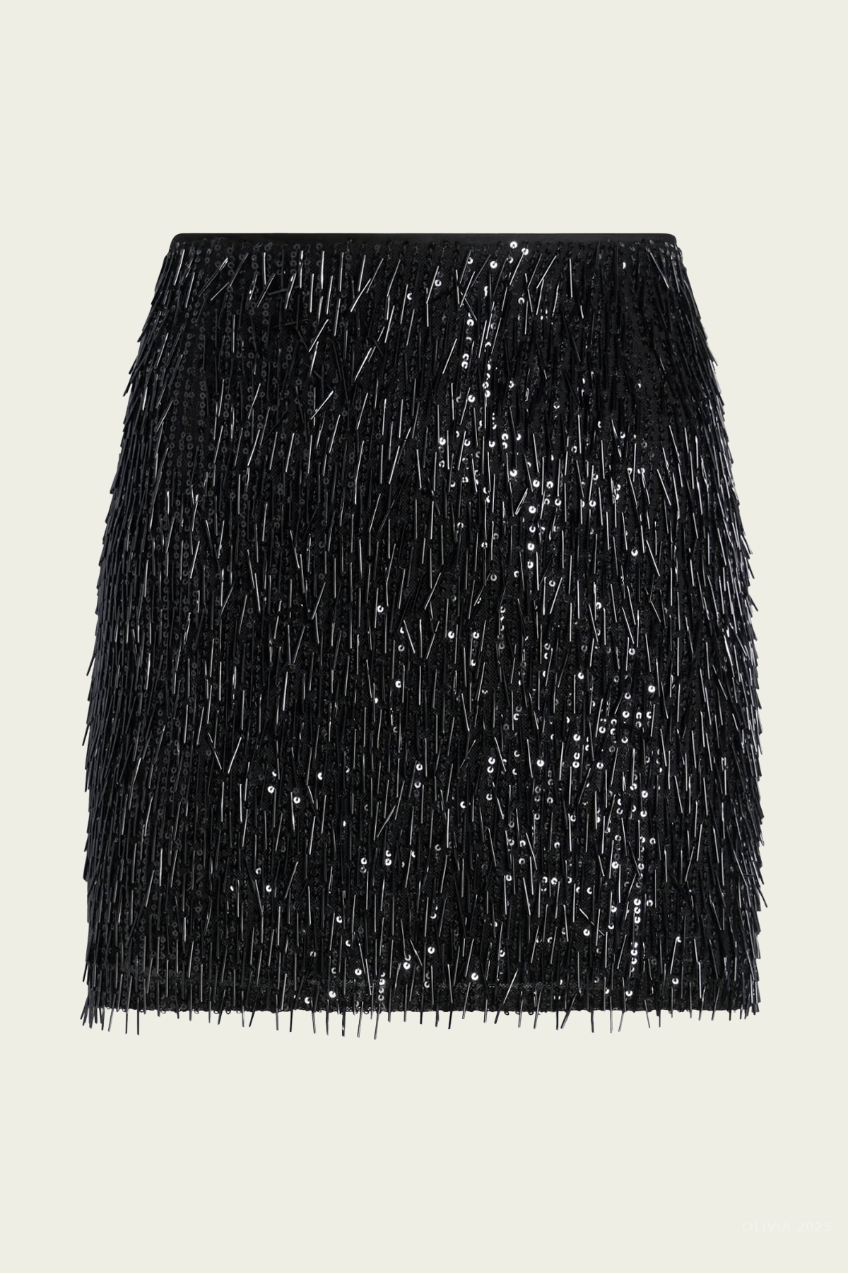Leia Mini Skirt in Black - shop - olivia.com
