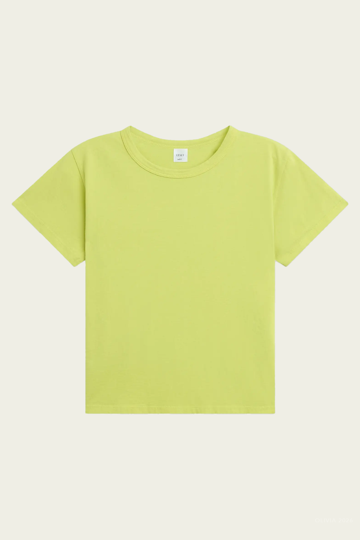 The Margo T-Shirt in Chartreuse