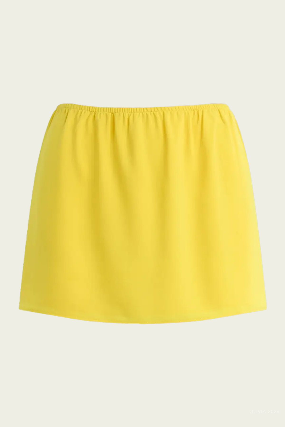 Ari Mini Skirt in Daffodil