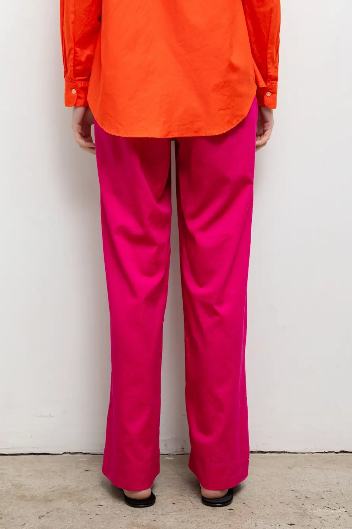 Yoko Pocket Pant in Amaranth