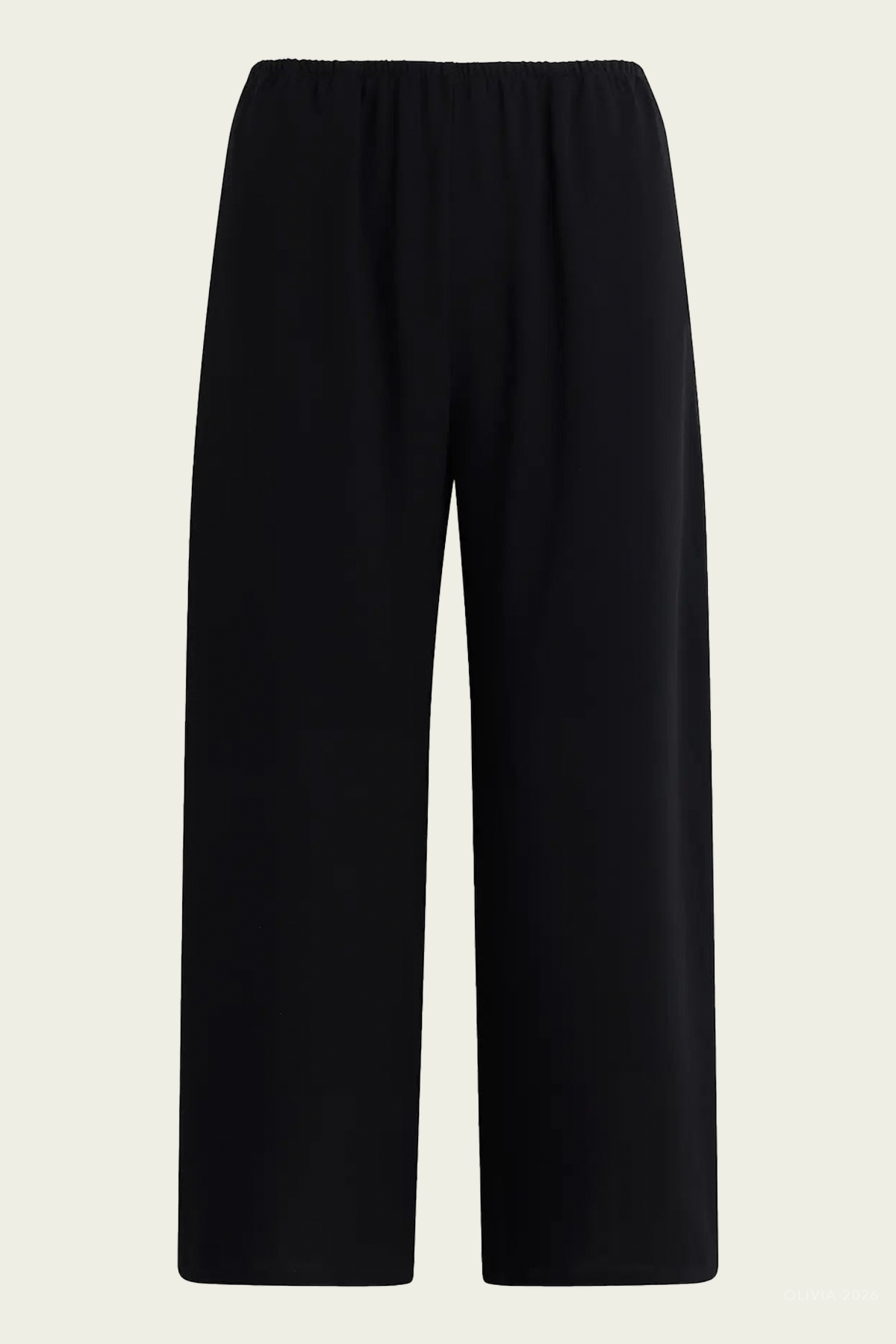 Ari Crop Pant in Black