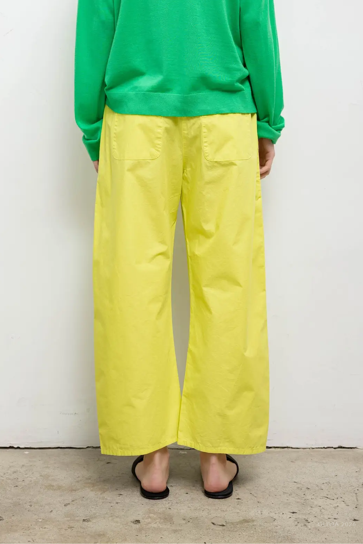 Kyoto Carpenter Pant in Chartreuse