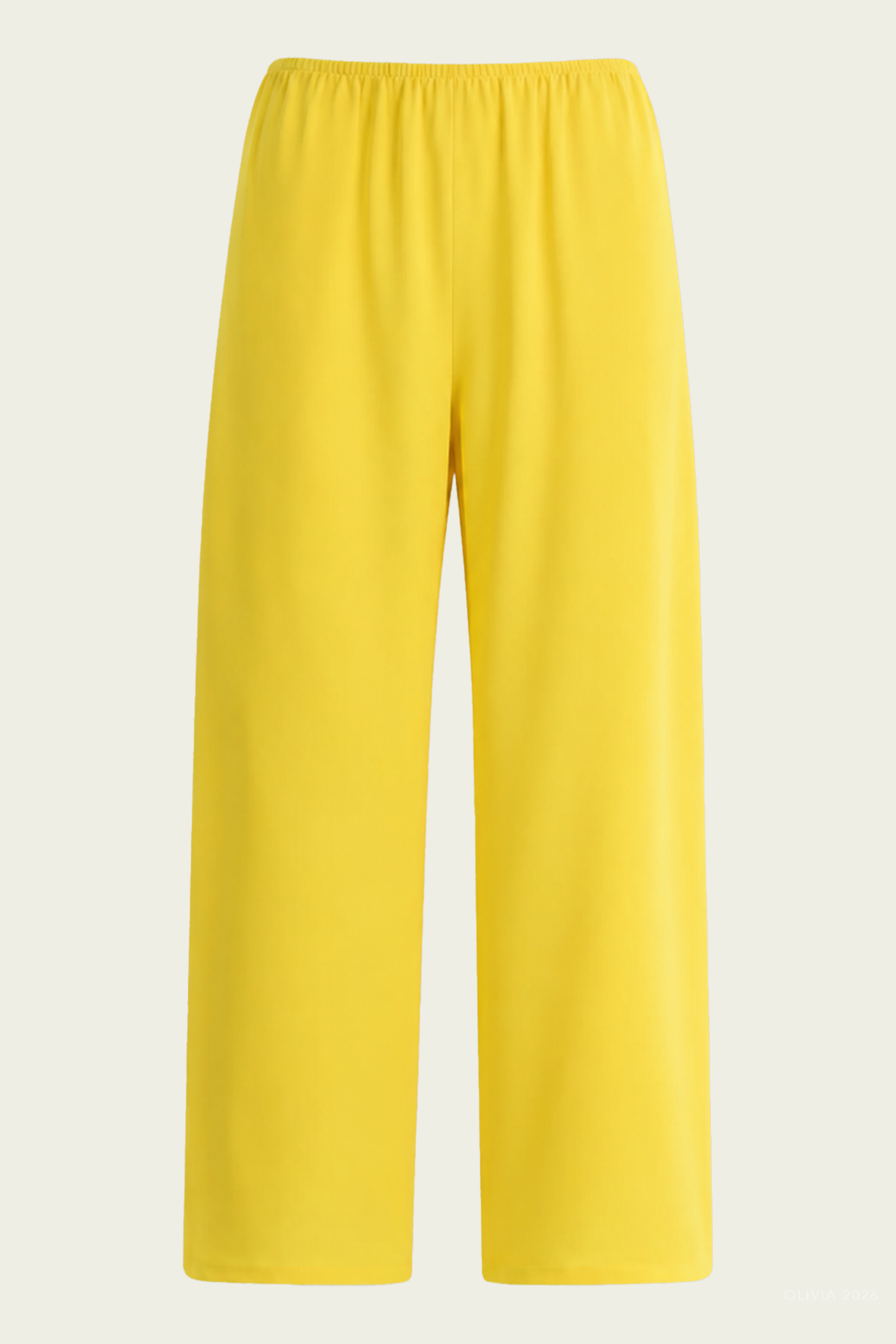 Ari Crop Pant in Daffodil