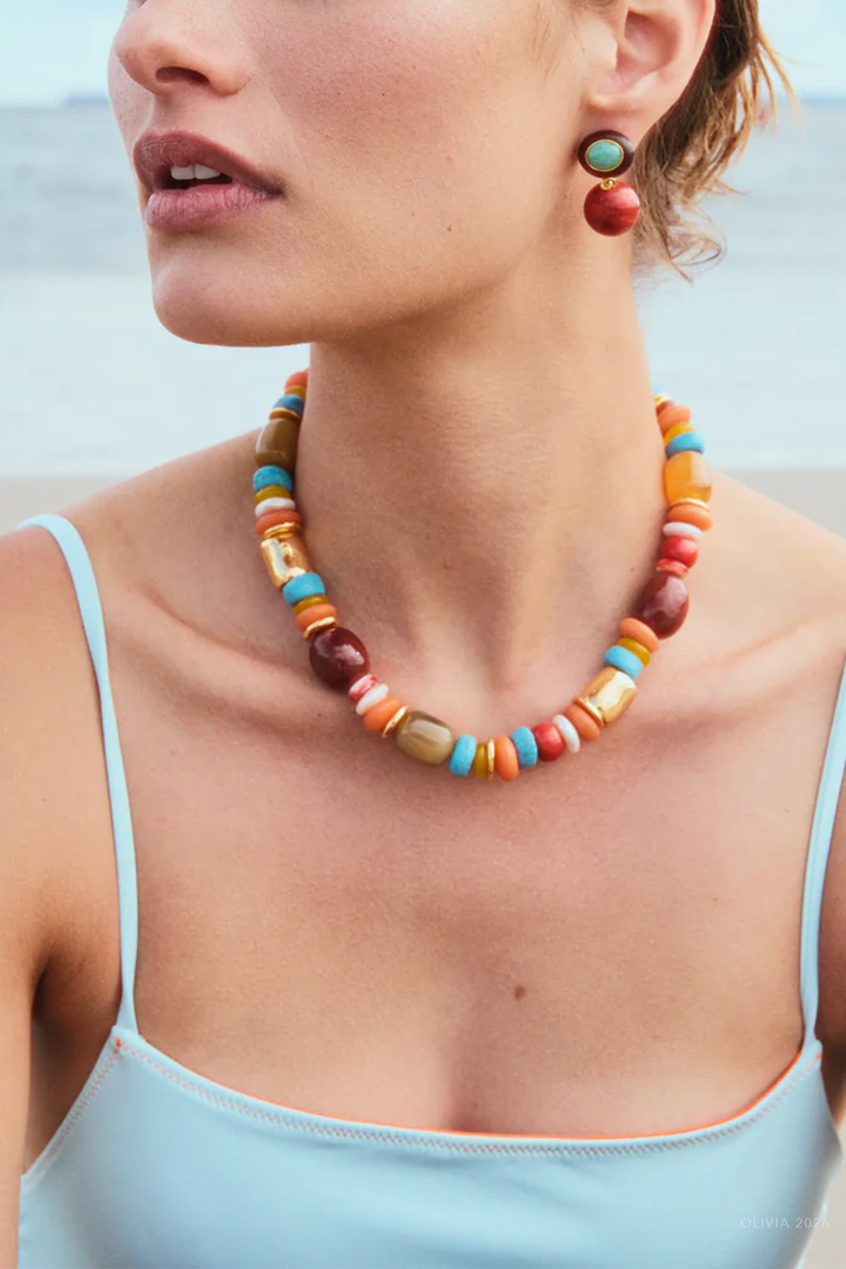Souvenir Necklace in Sienna