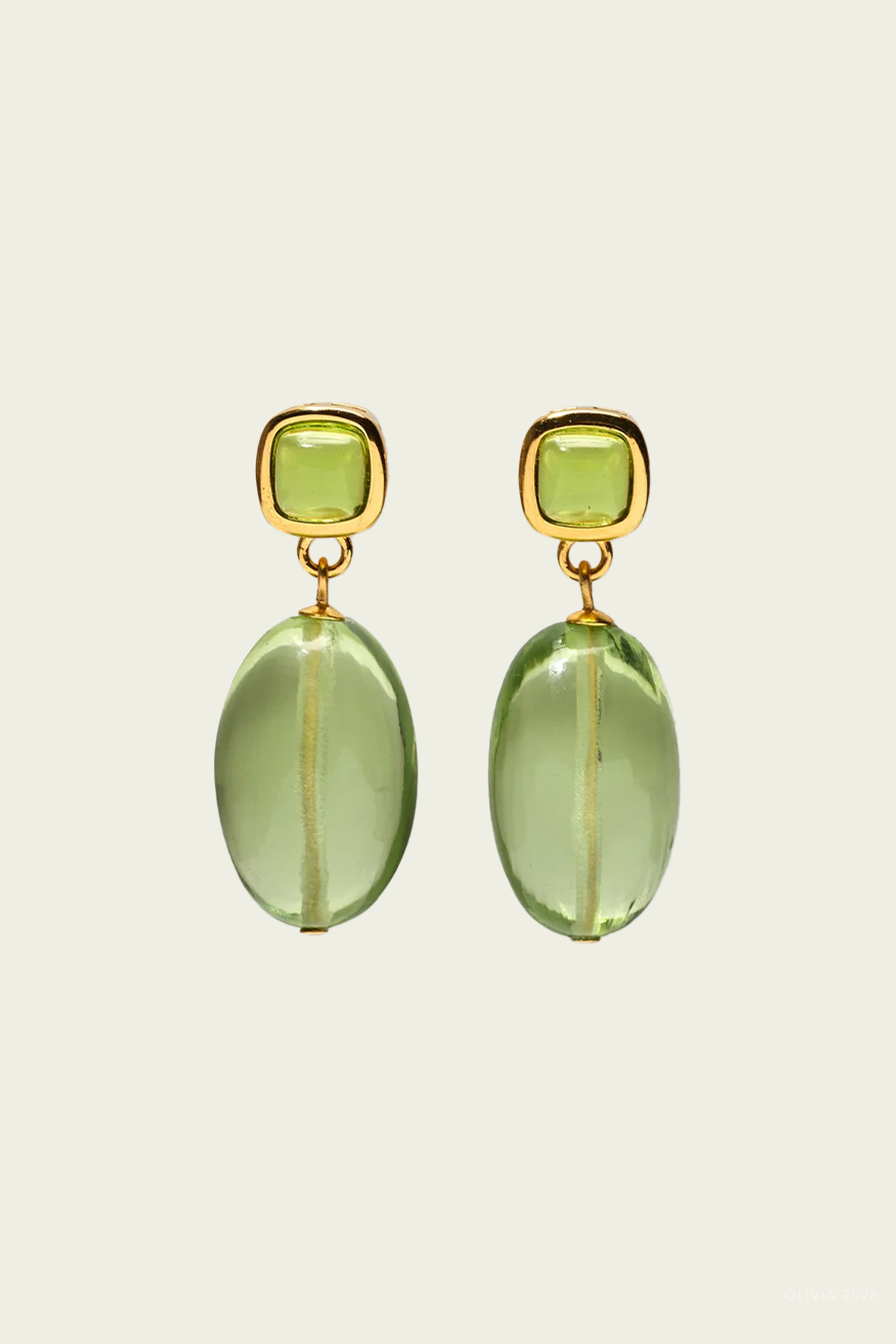 Grove Earrings in Verdant