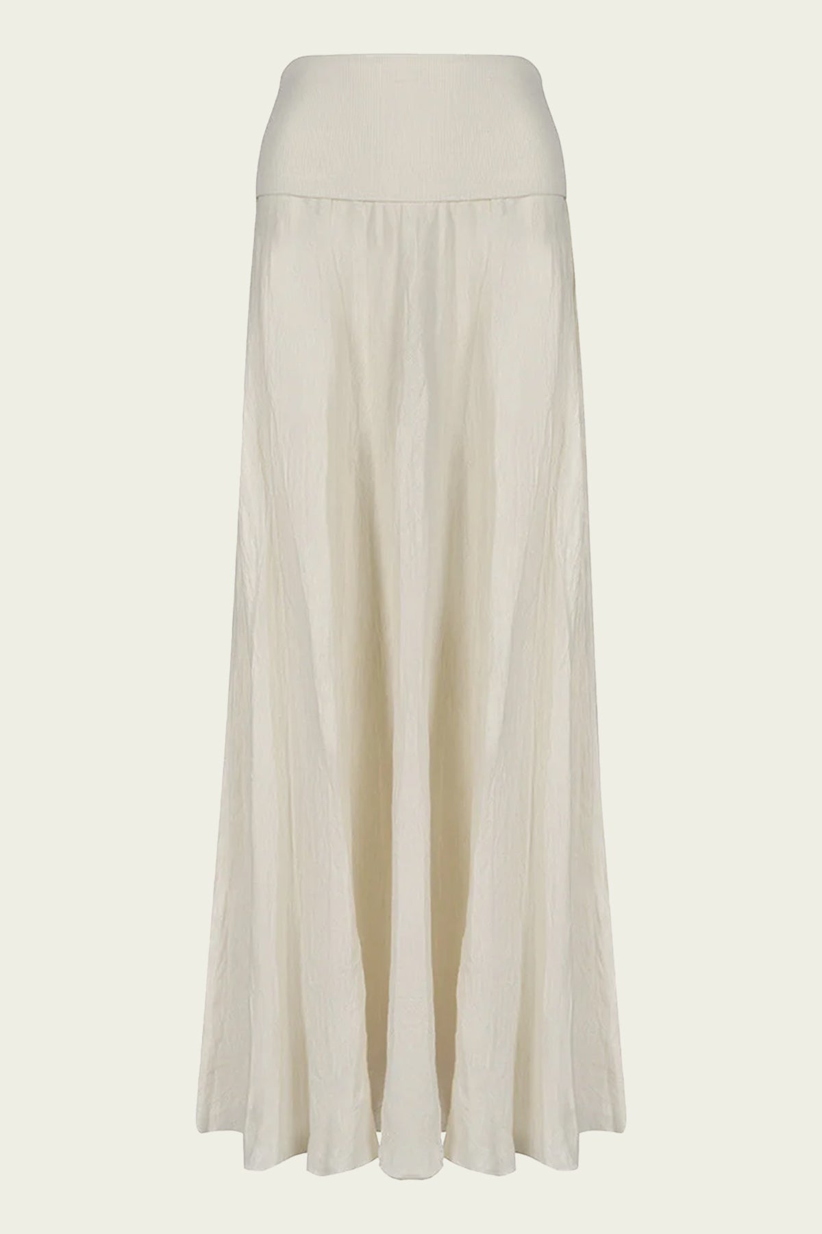 Light And Sound Skirt in Ecru - shop - olivia.com