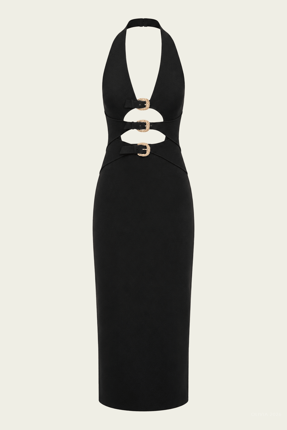 Limmi Knit Dress in Black - shop-olivia.com