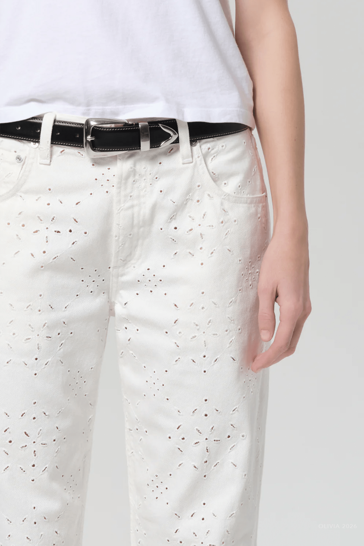 Lindz Easy Straight in Blanc - shop - olivia.com