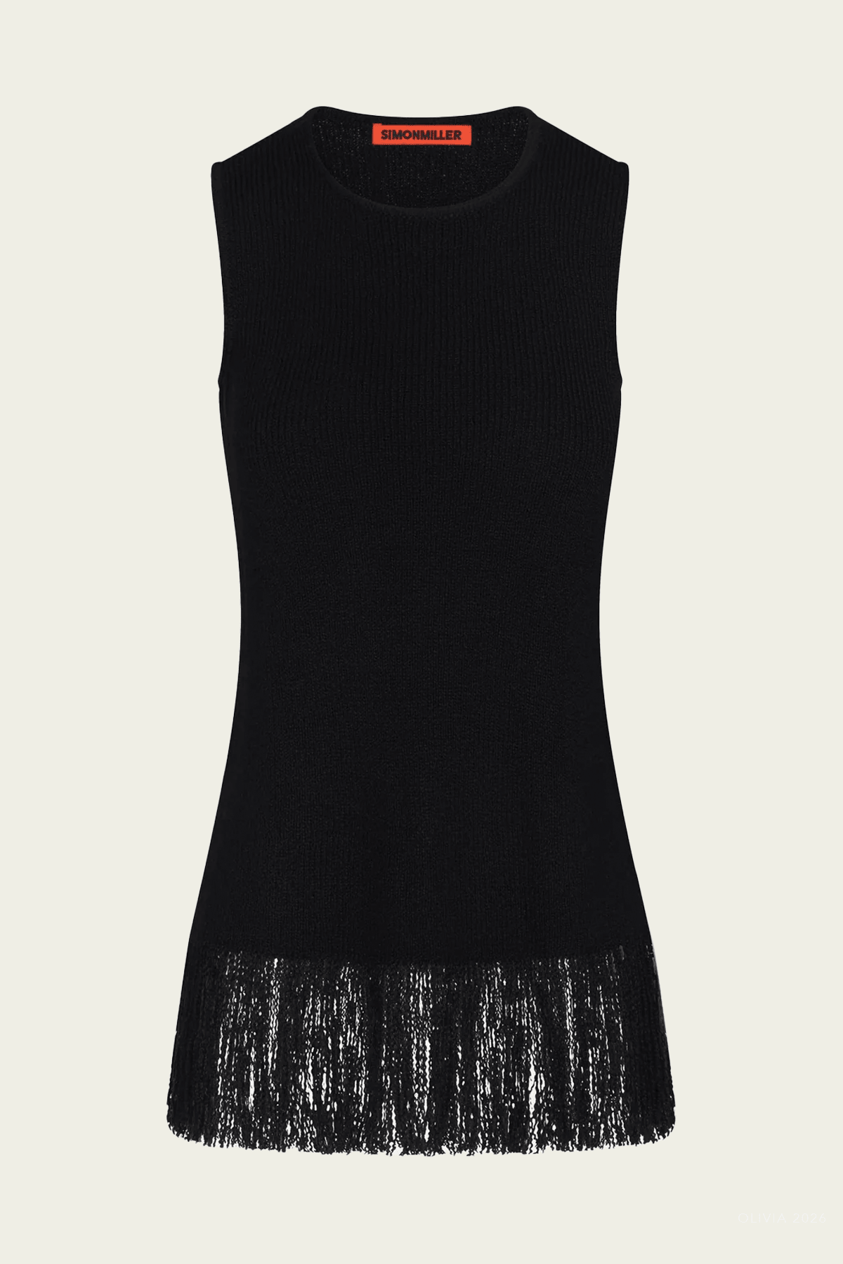 Liset Knit Top in Black - shop-olivia.com