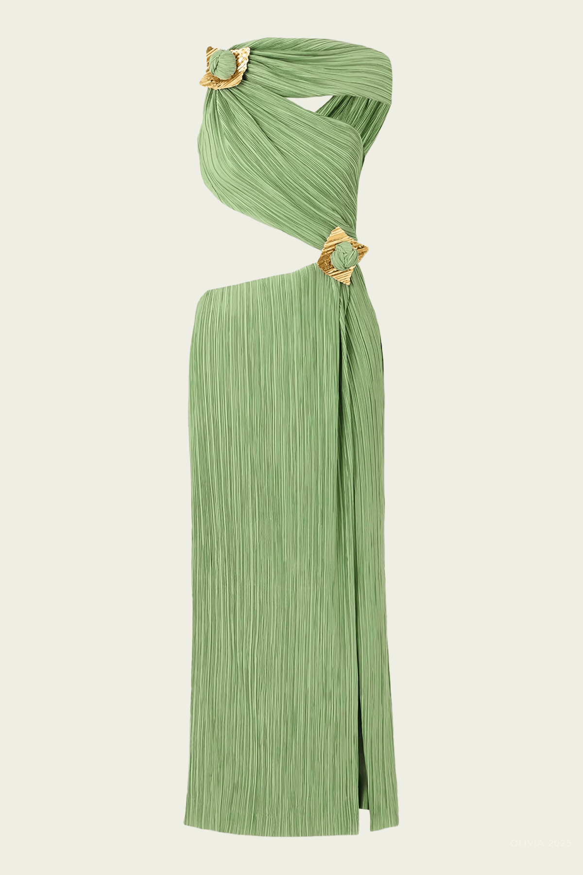 Loah Gown in Moldavite - shop - olivia.com