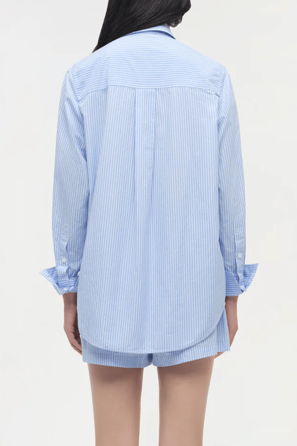 Loen Shirt in Periwinkle - shop - olivia.com