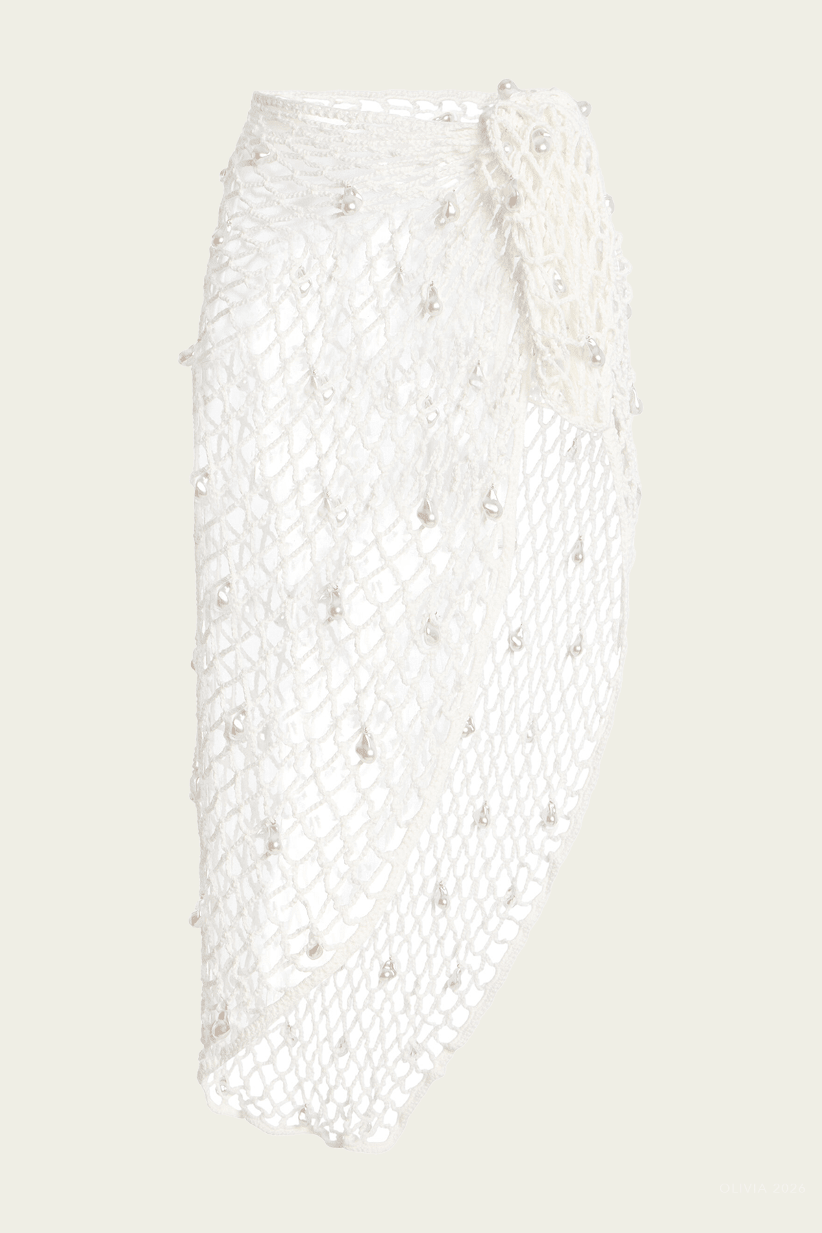 Louise Pearl Sarong in White - shop - olivia.com