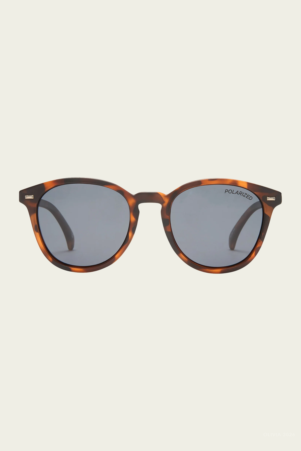 Bandwagon Round Sunglasses in Matte Tort