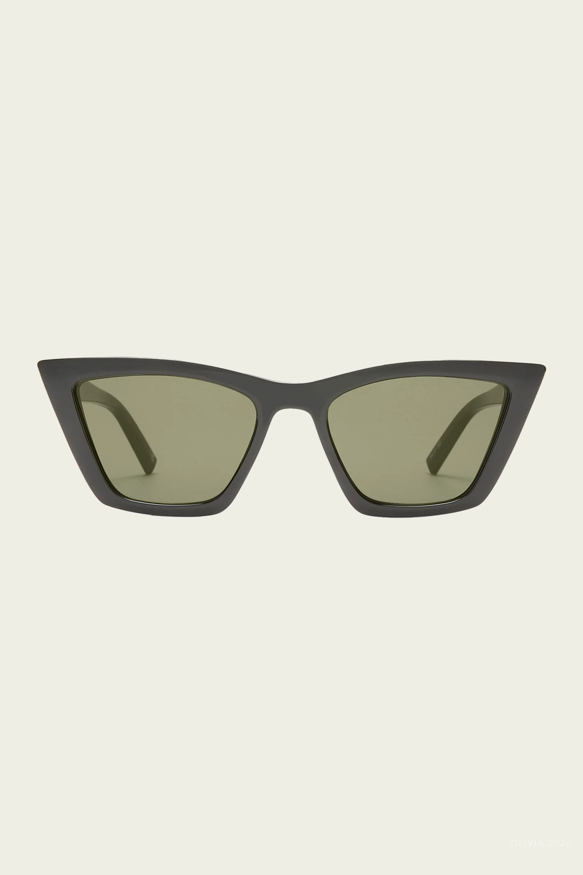 Velodrome Cat-Eye Sunglasses in Black