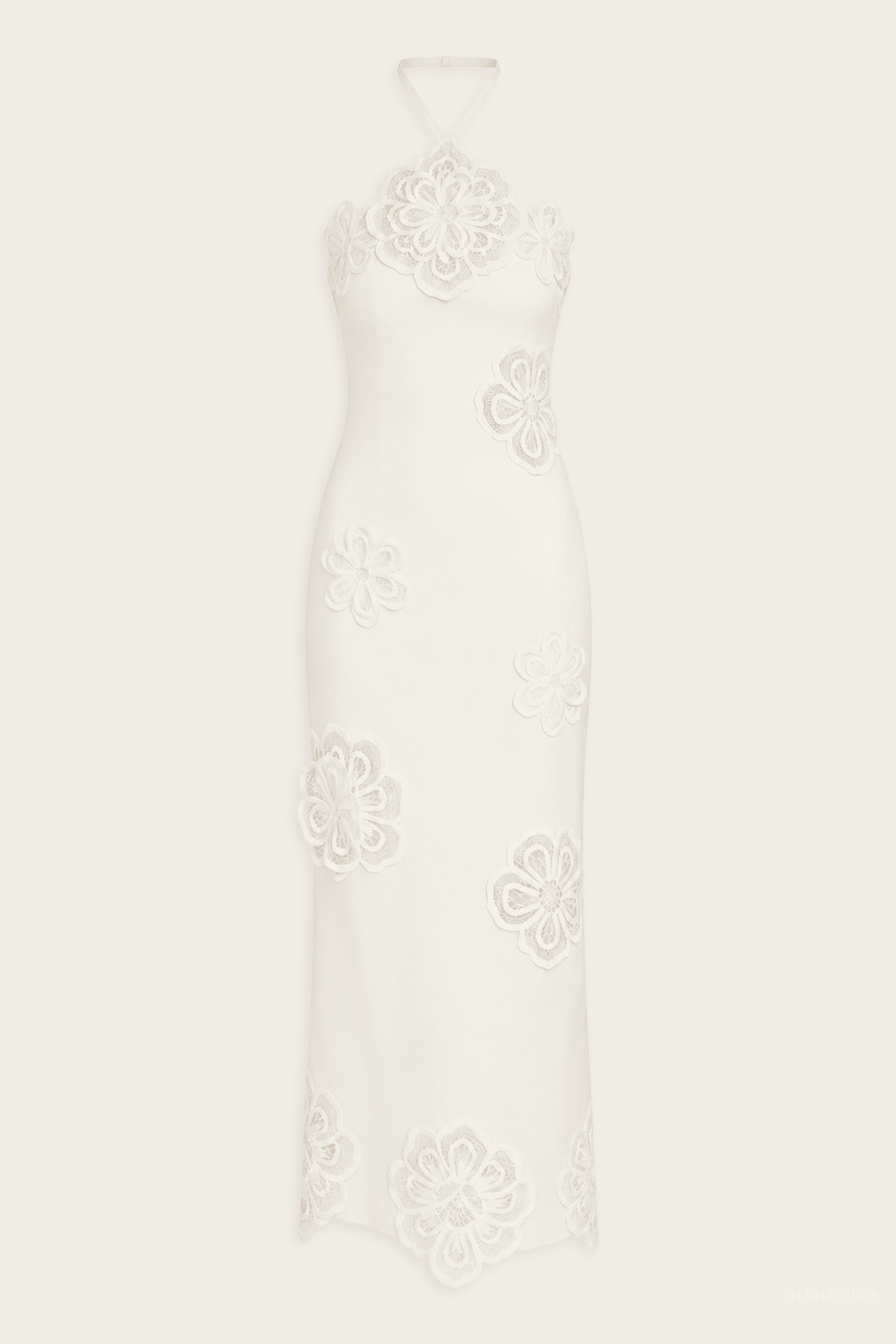 Magnoa Maxi Dress in White - shop-olivia.com