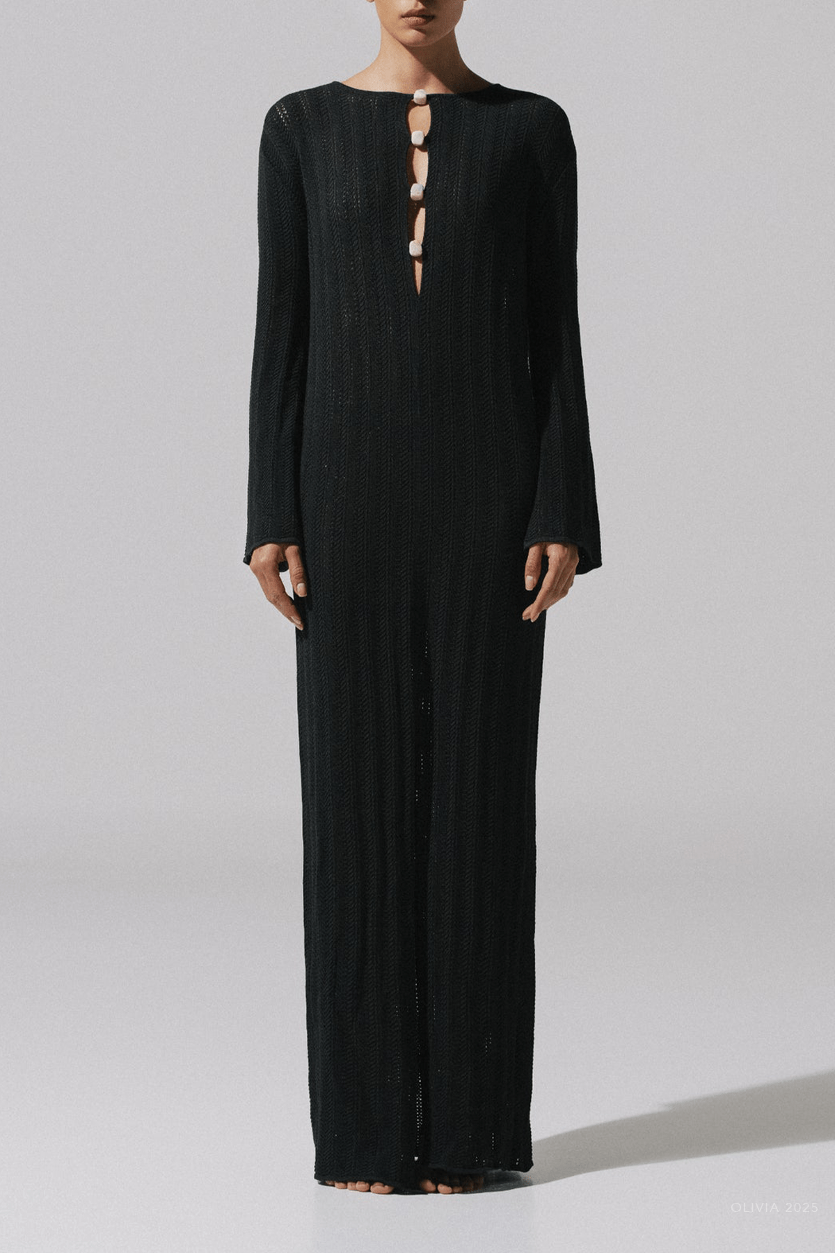 Mamu Maxi Dress in Black - shop - olivia.com