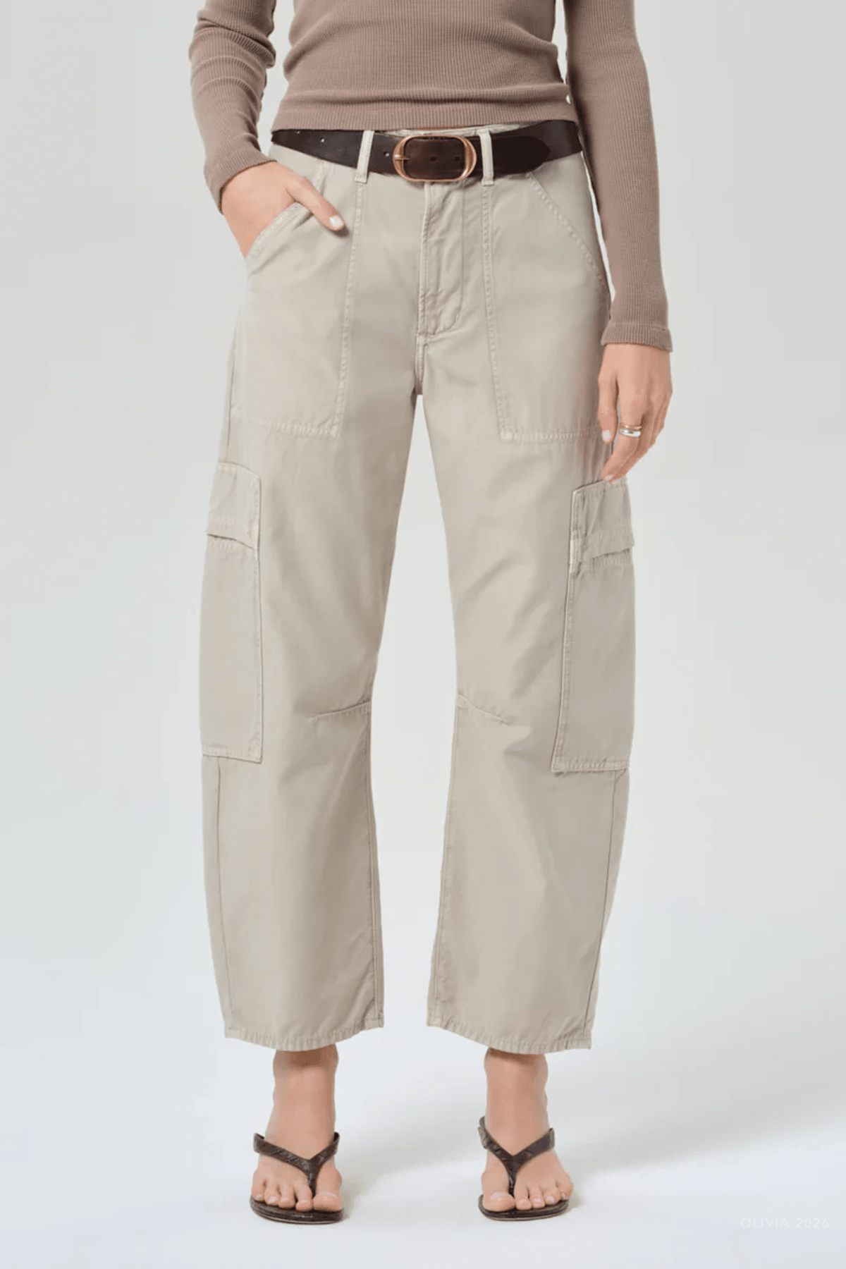 Marcelle Cargo in Burnished Quartz - shop-olivia.com