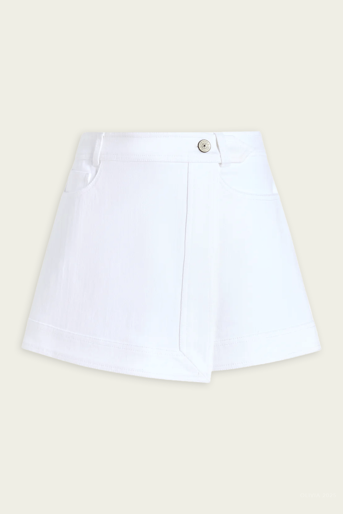Marcia Skort in White - shop - olivia.com