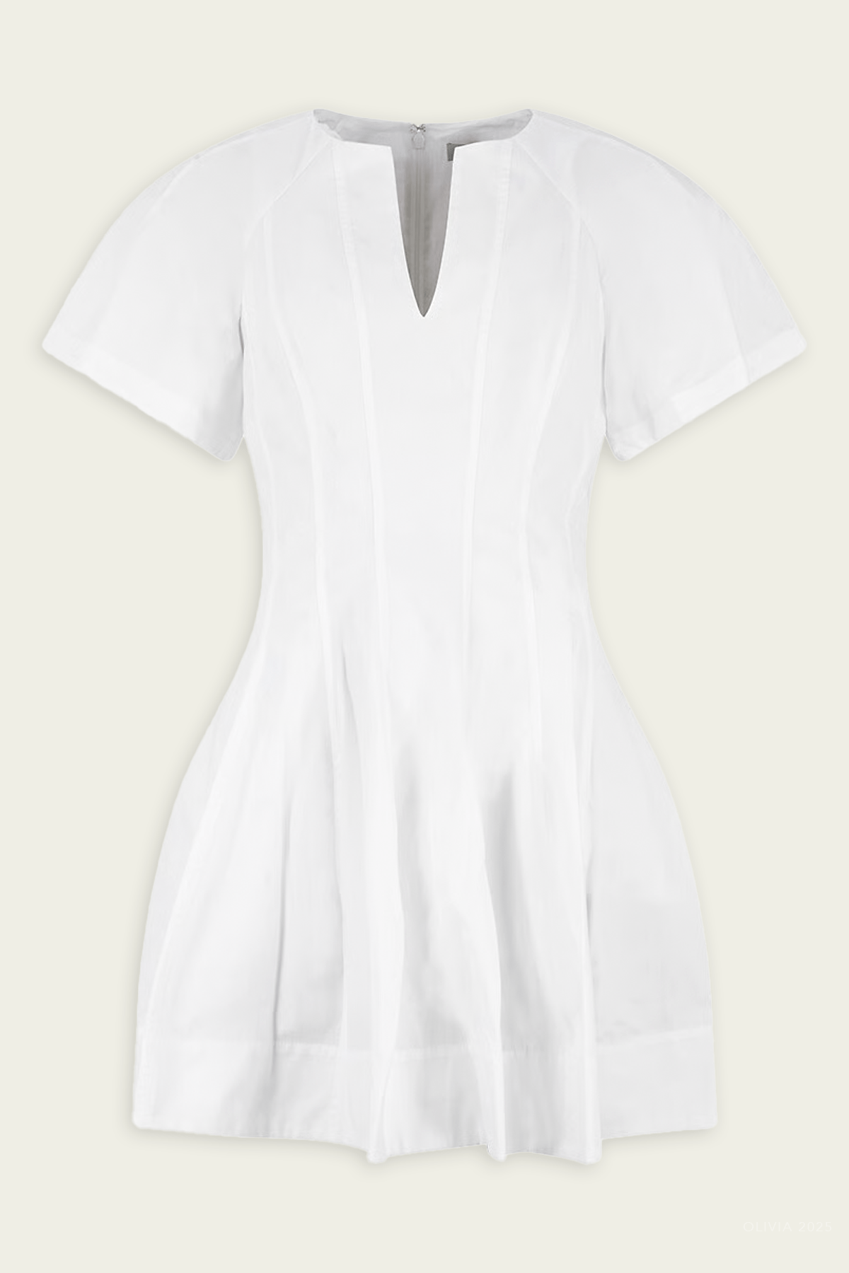 Maveri Mini Dress in White - shop - olivia.com