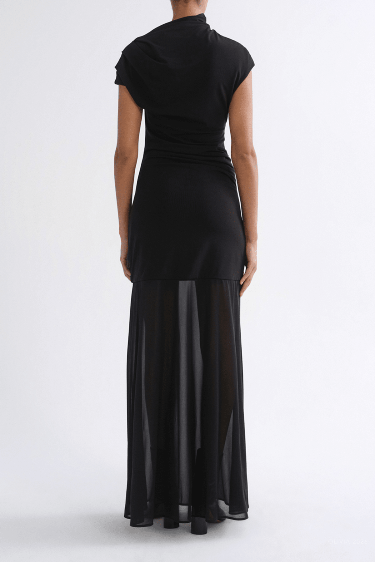 Mazzy Dress in Black - shop-olivia.com
