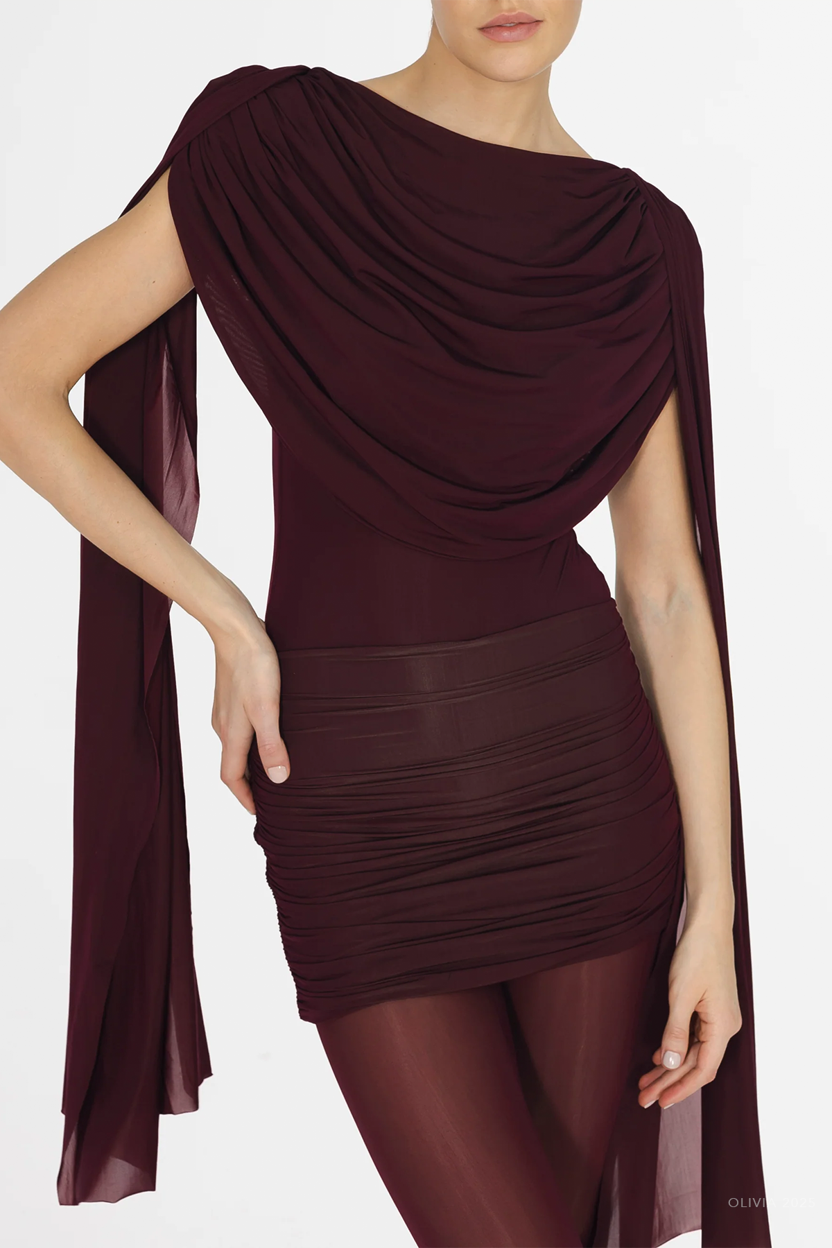 Burano One-Piece in Vino