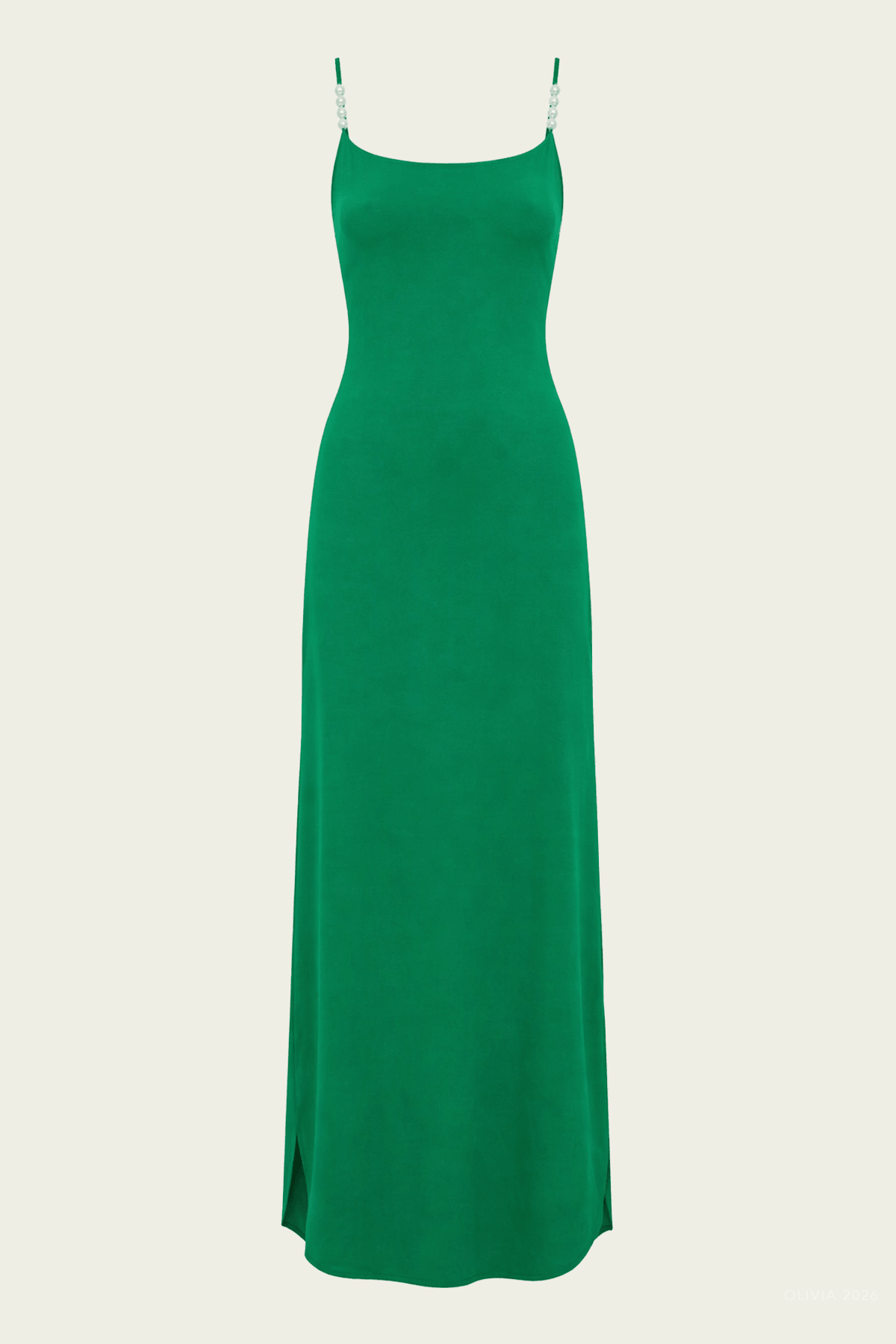 Melrose Maxi Dress in Jelly Bean - shop - olivia.com