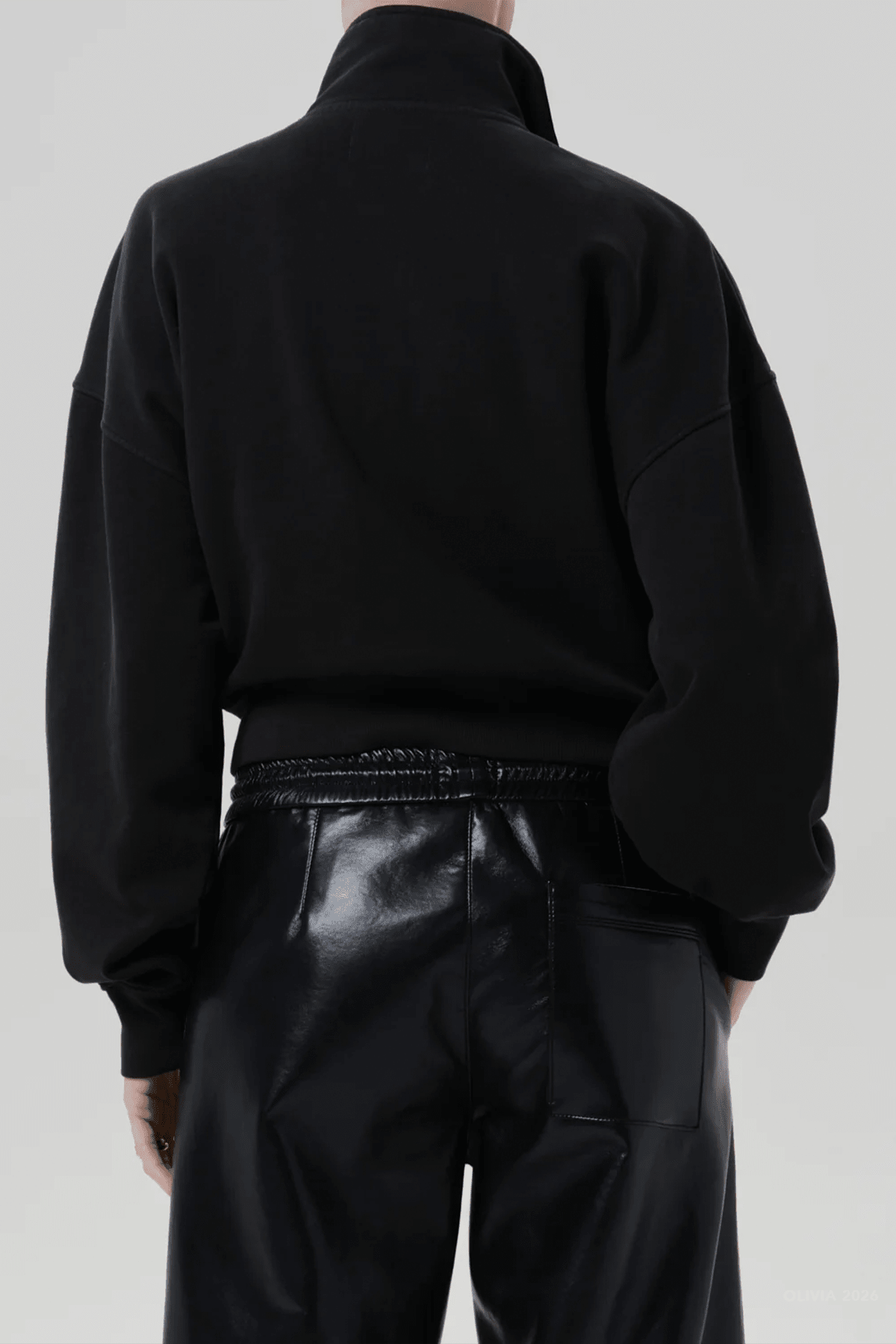 Mirelle Funnel Neck in Juniper - shop-olivia.com