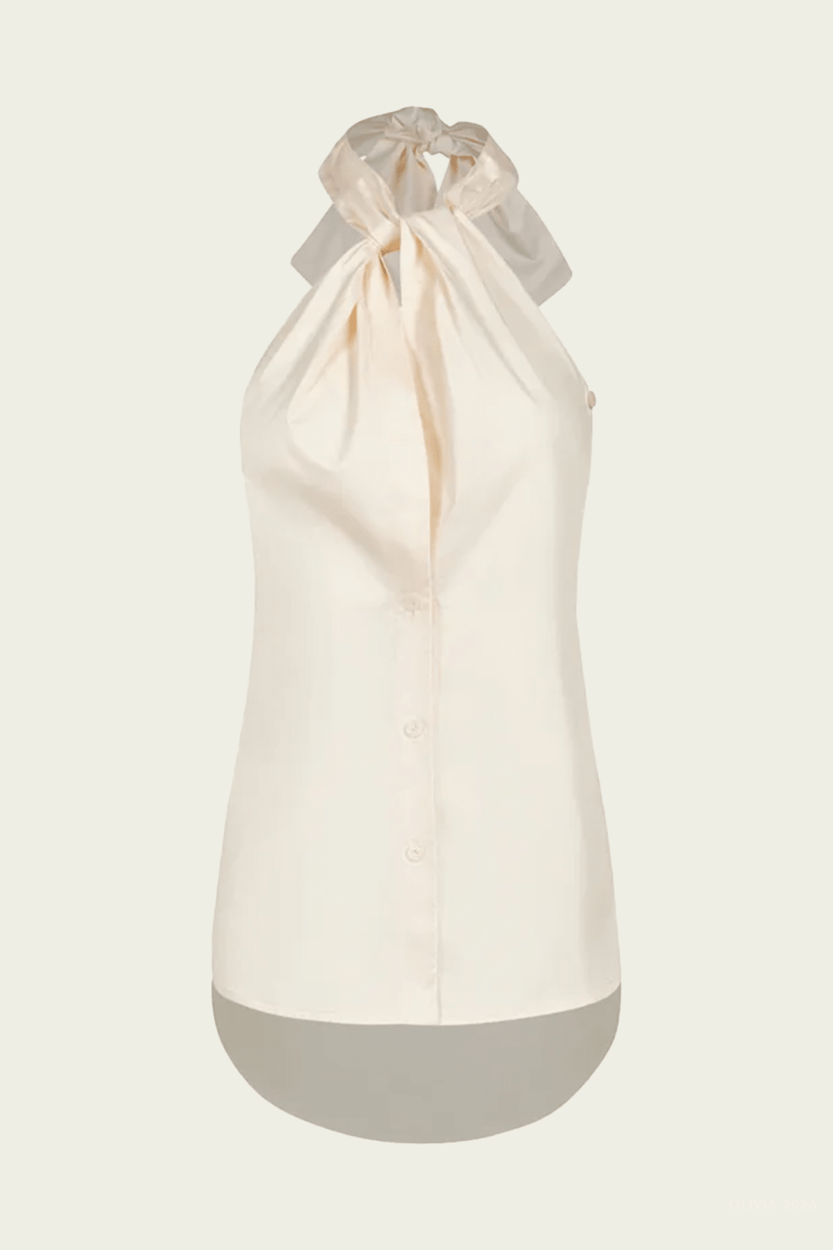 Modern Inner Balance Shirt in Ecru - shop-olivia.com